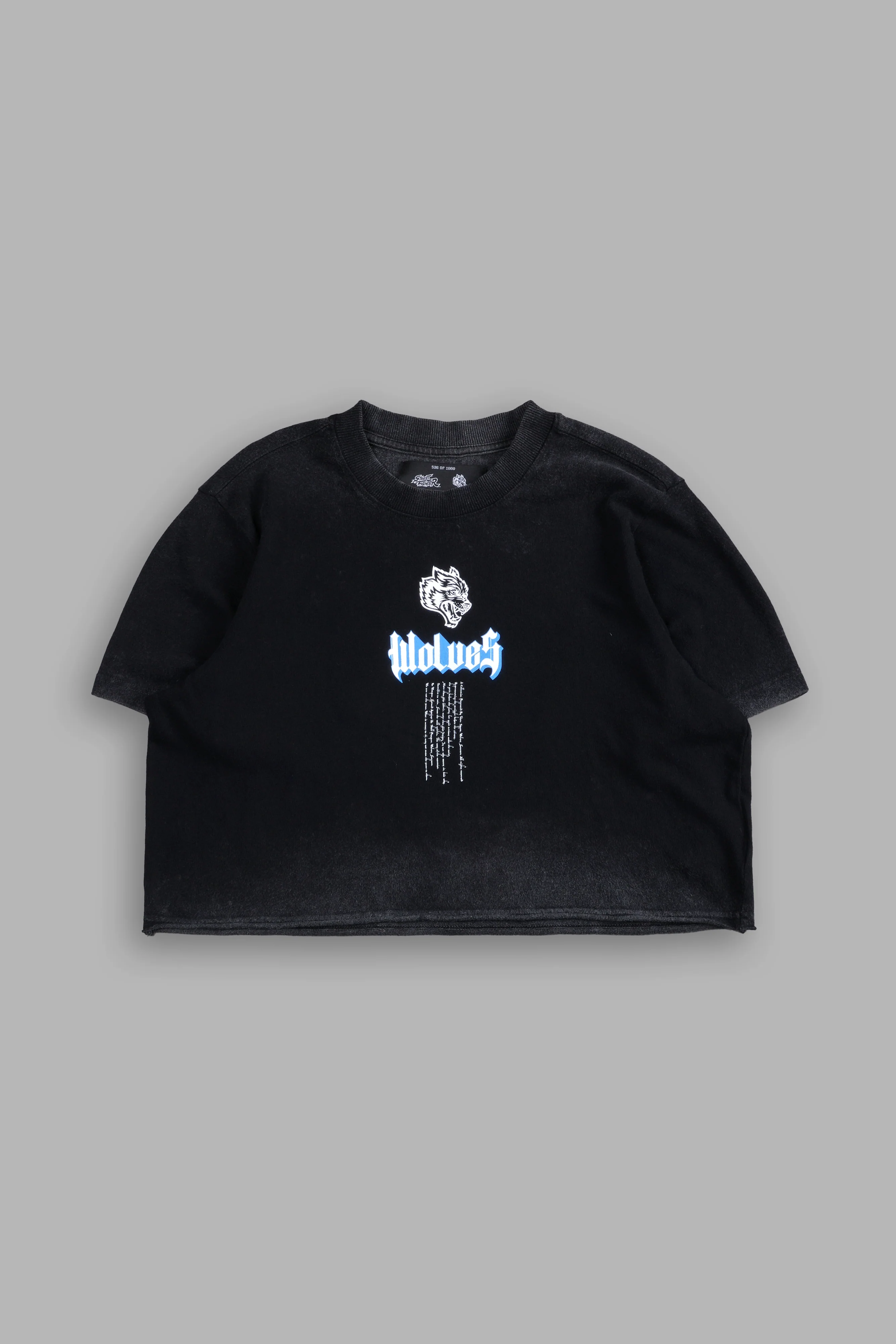 Kikoken Forever "Premium" (Cropped) Tee in Black - Image 7