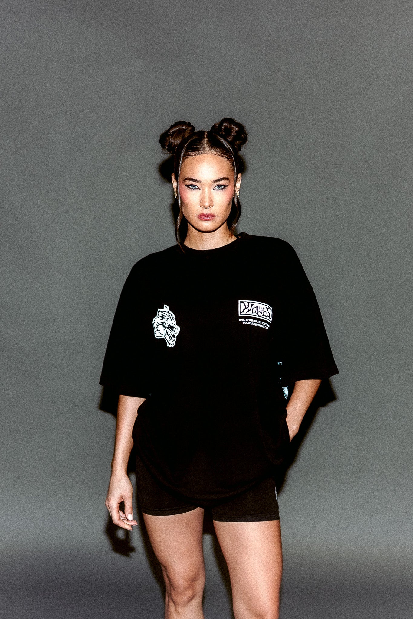 Killer Bee Premium Oversized Tee in Black - Image 14
