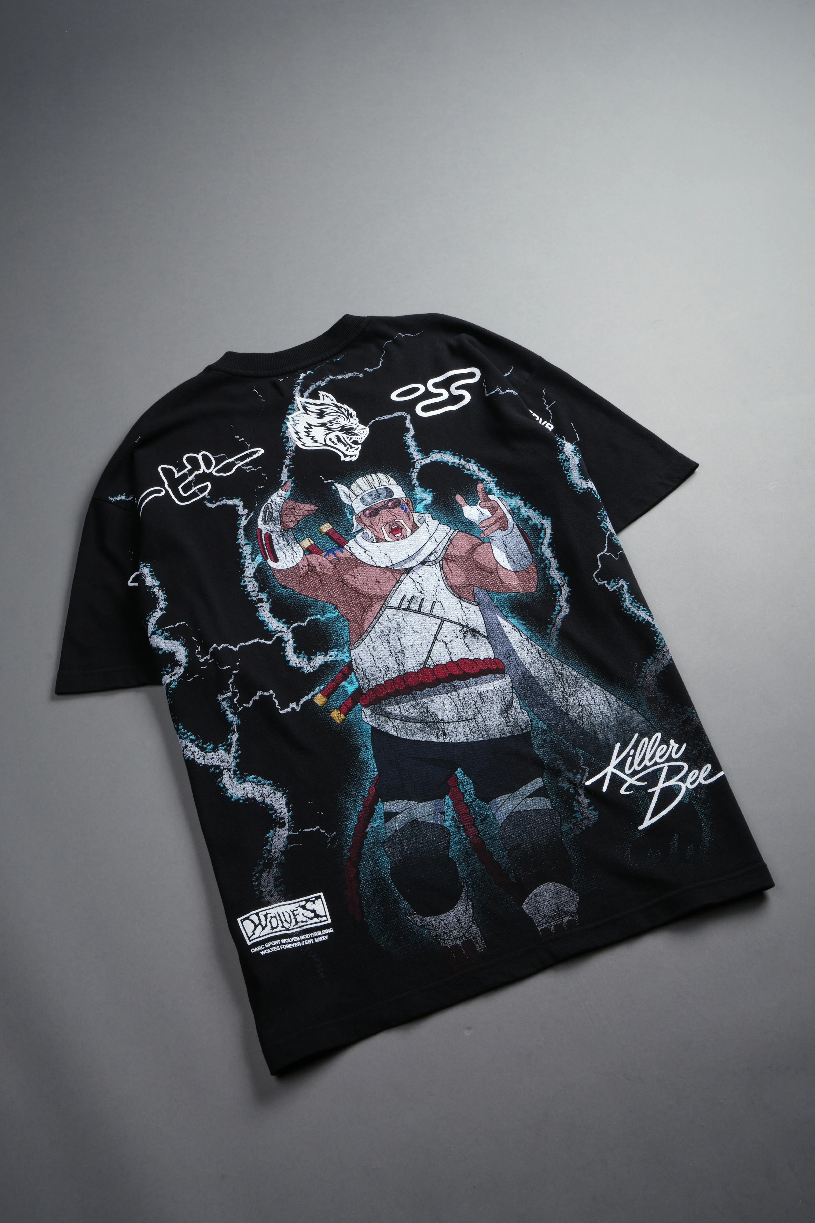 Killer Bee Premium Oversized Tee in Black - Image 17
