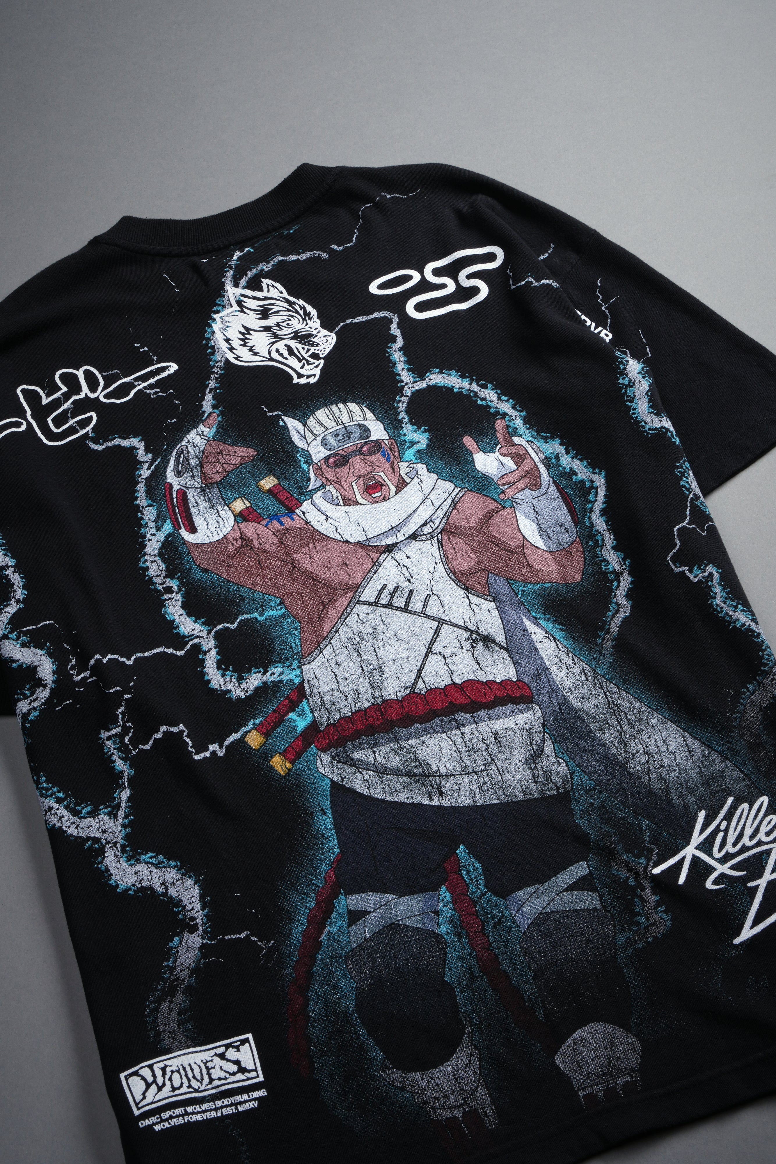 Killer Bee Premium Oversized Tee in Black - Image 18