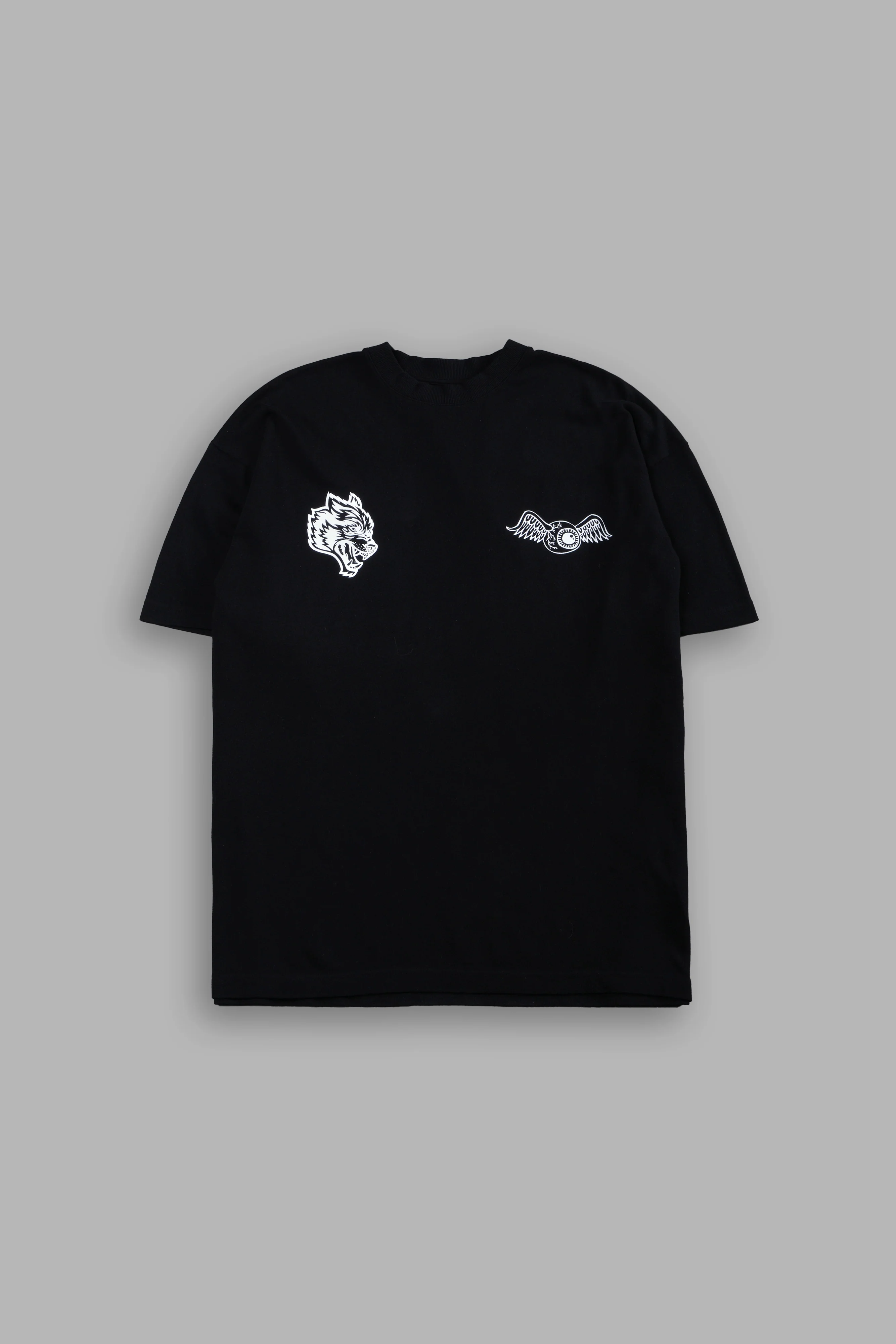 Kulture Klash Premium Oversized Tee in Black - Image 3