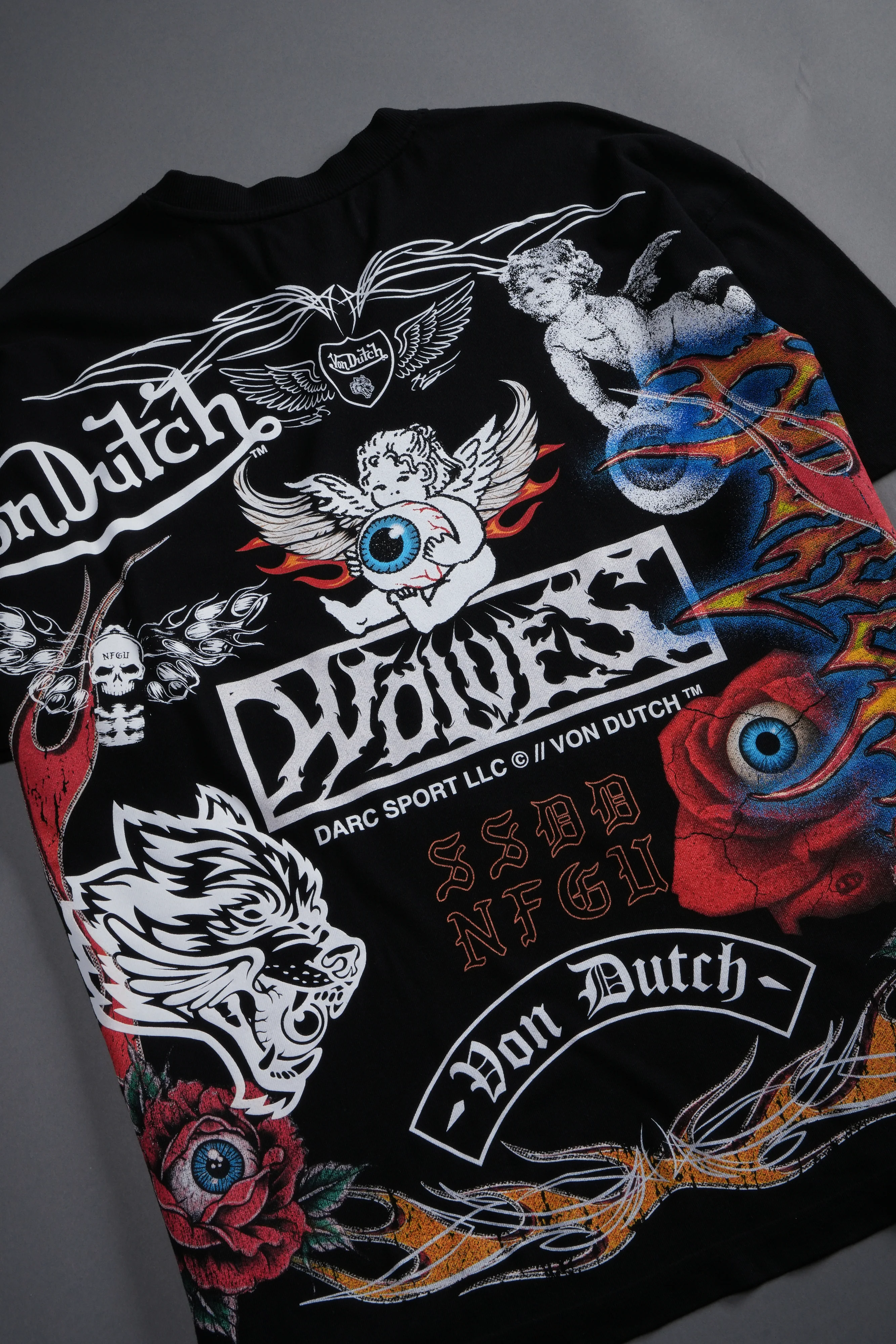 Kulture Klash Premium Oversized Tee in Black - Image 8