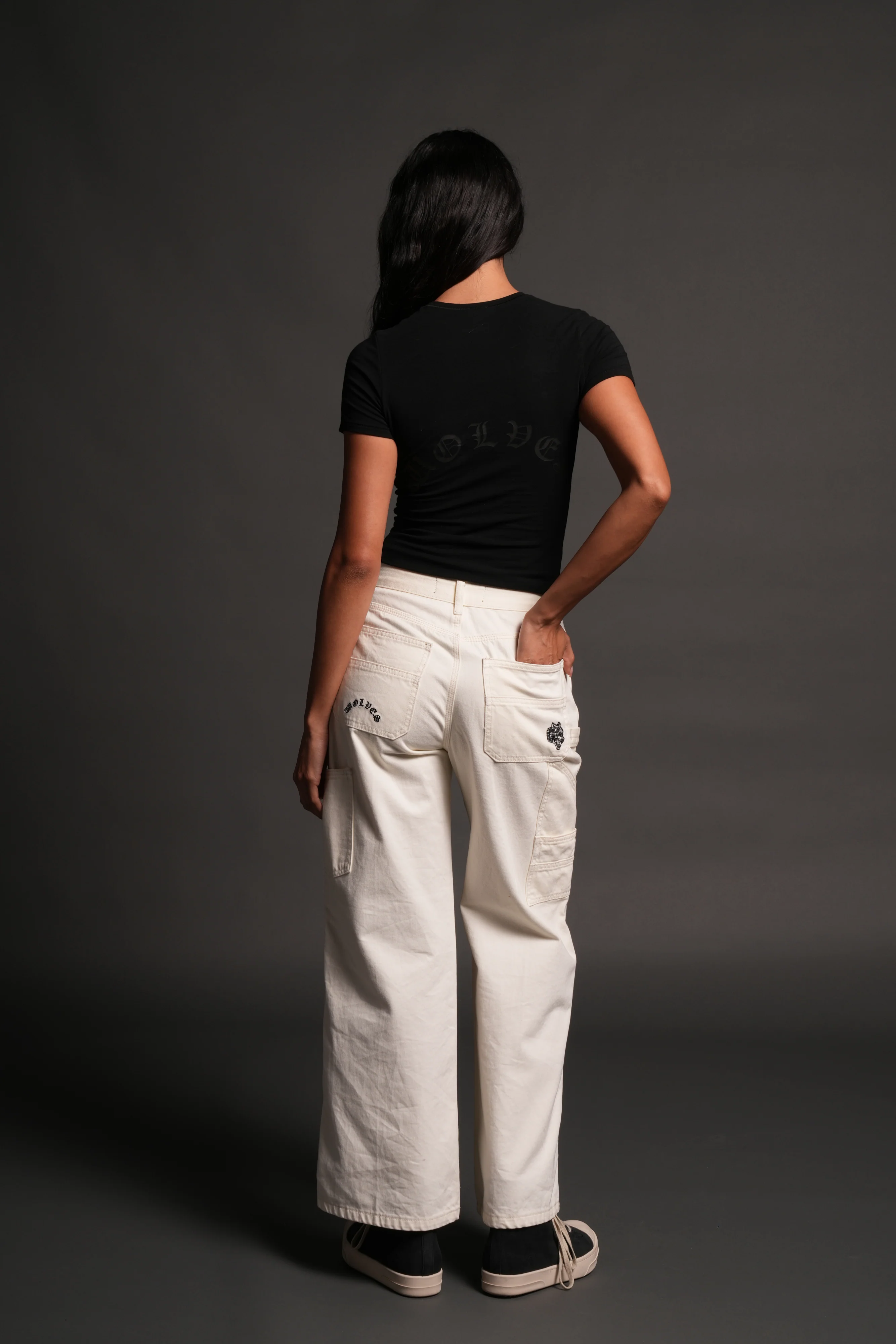 La Cherub Eden Ss Tee in Black - Image 4