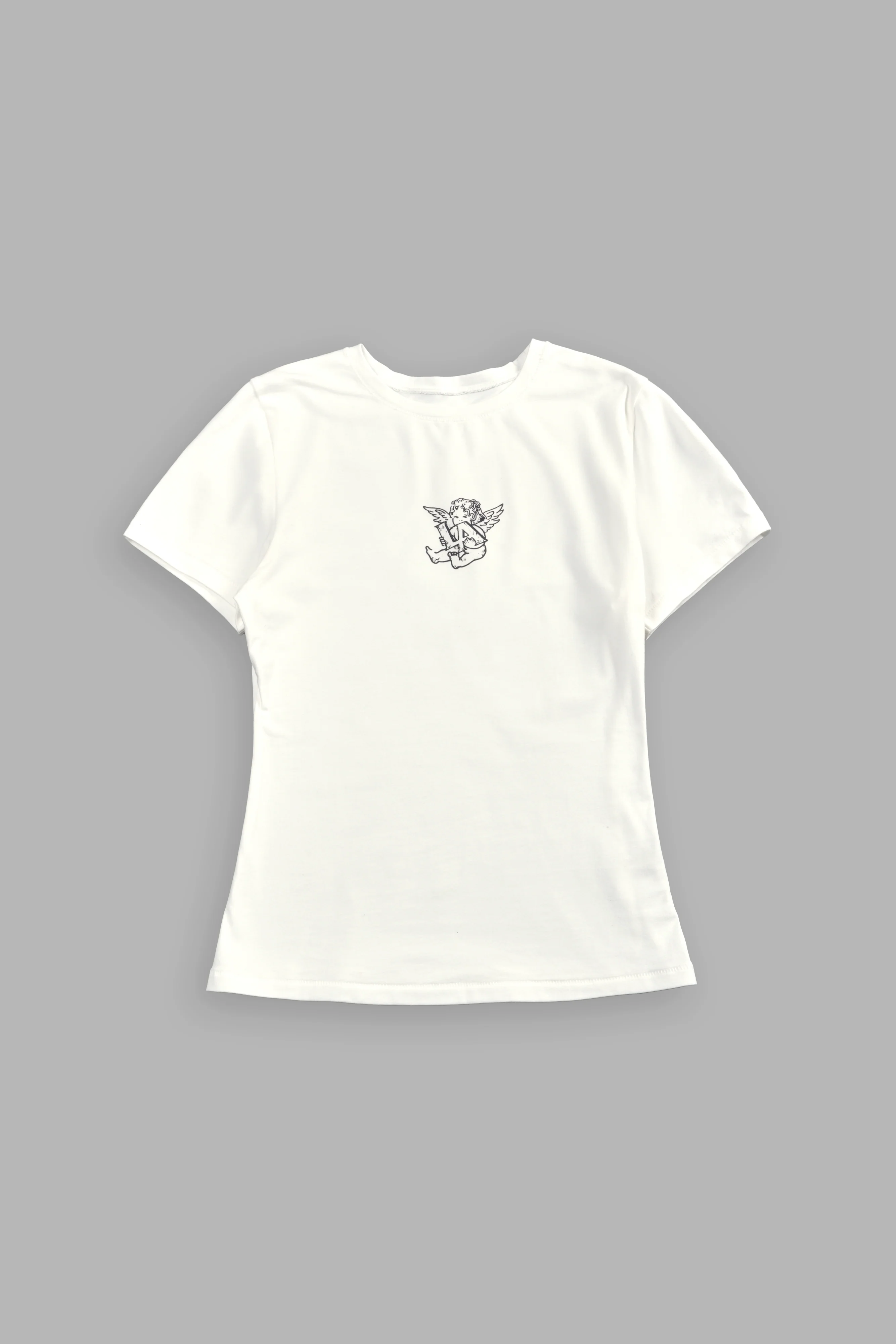 La Cherub Eden Ss Tee in Cream - Image 6