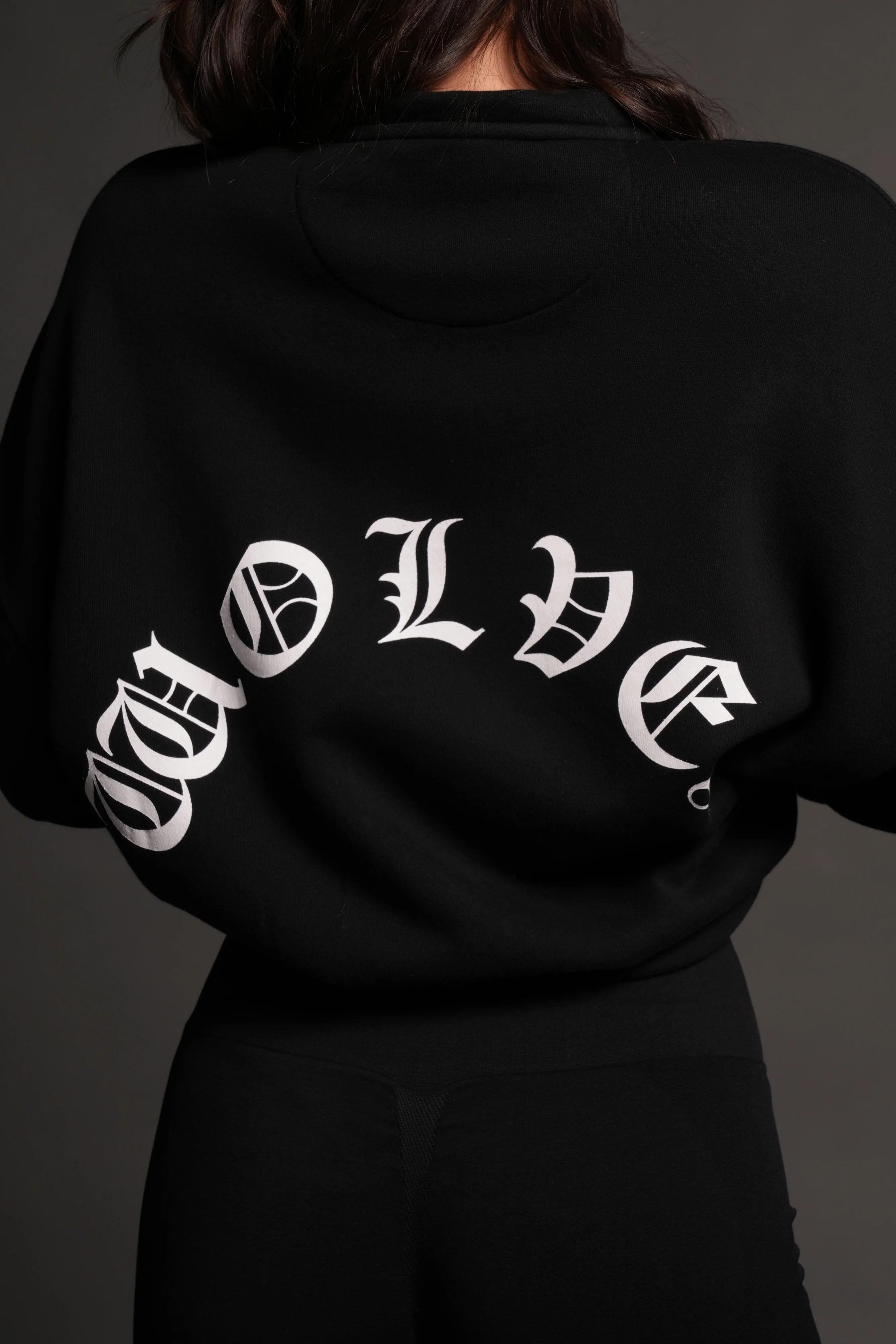 La Wolves V2 Duke 1/4 Zip Mock Neck in Black - Image 13