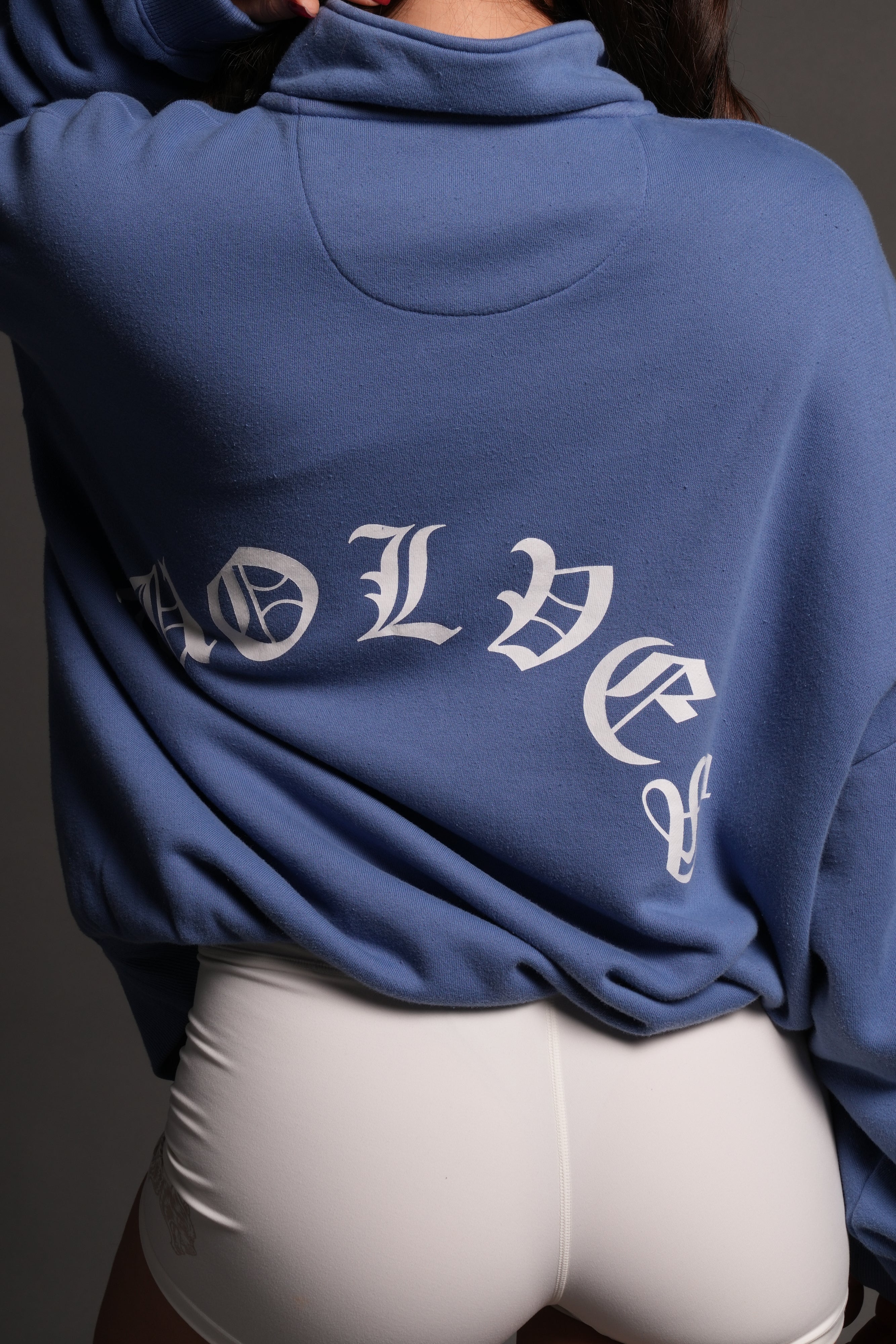 La Wolves V2 Duke 1/4 Zip Mock Neck in La Blue - Image 16