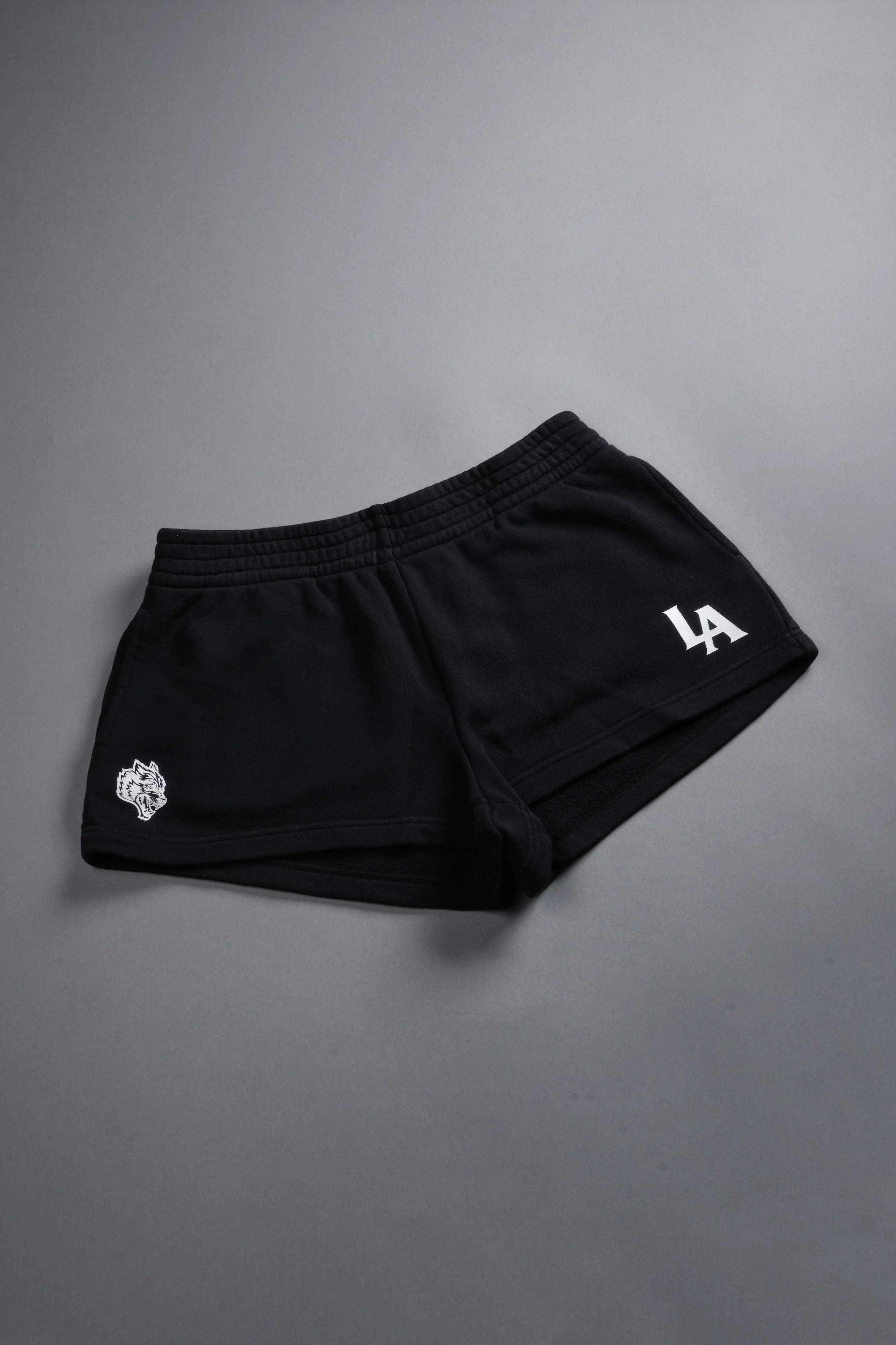 La Wolves V2 Ellie Sweat Shorts in Black - Image 4