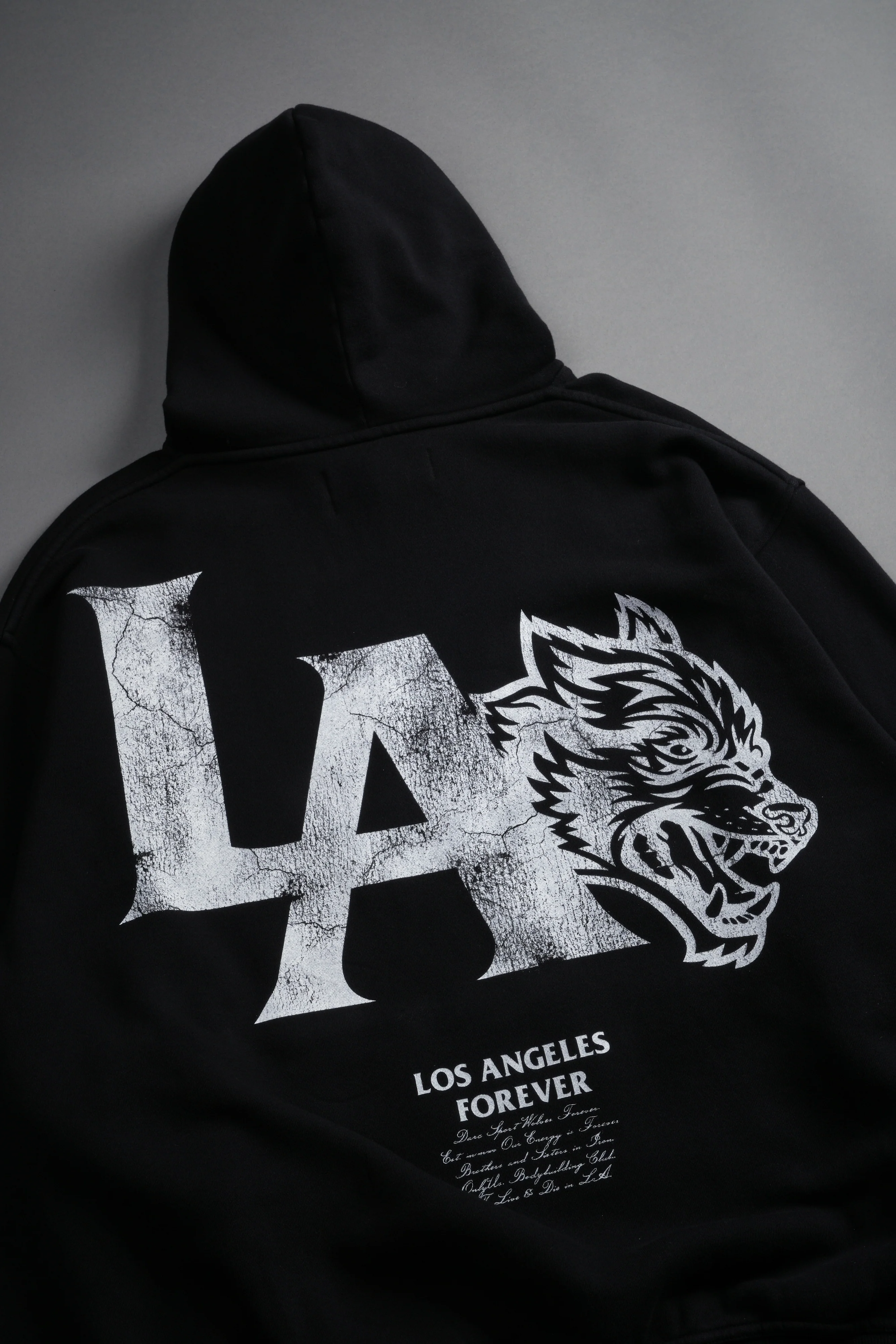 La Wolves V2 Pierce Hoodie in Black - Image 18