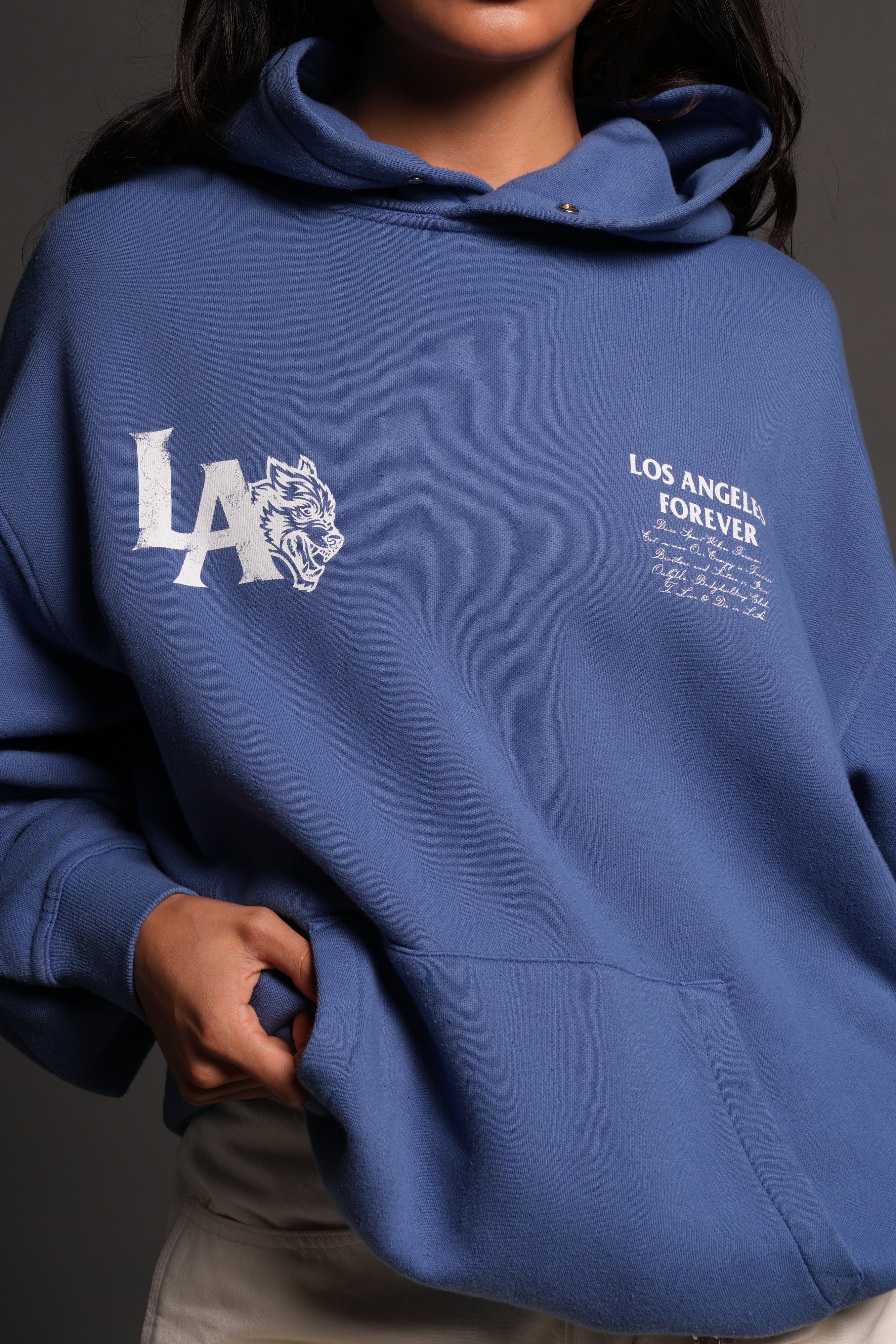 La Wolves V2 Pierce Hoodie La Blue - Image 13