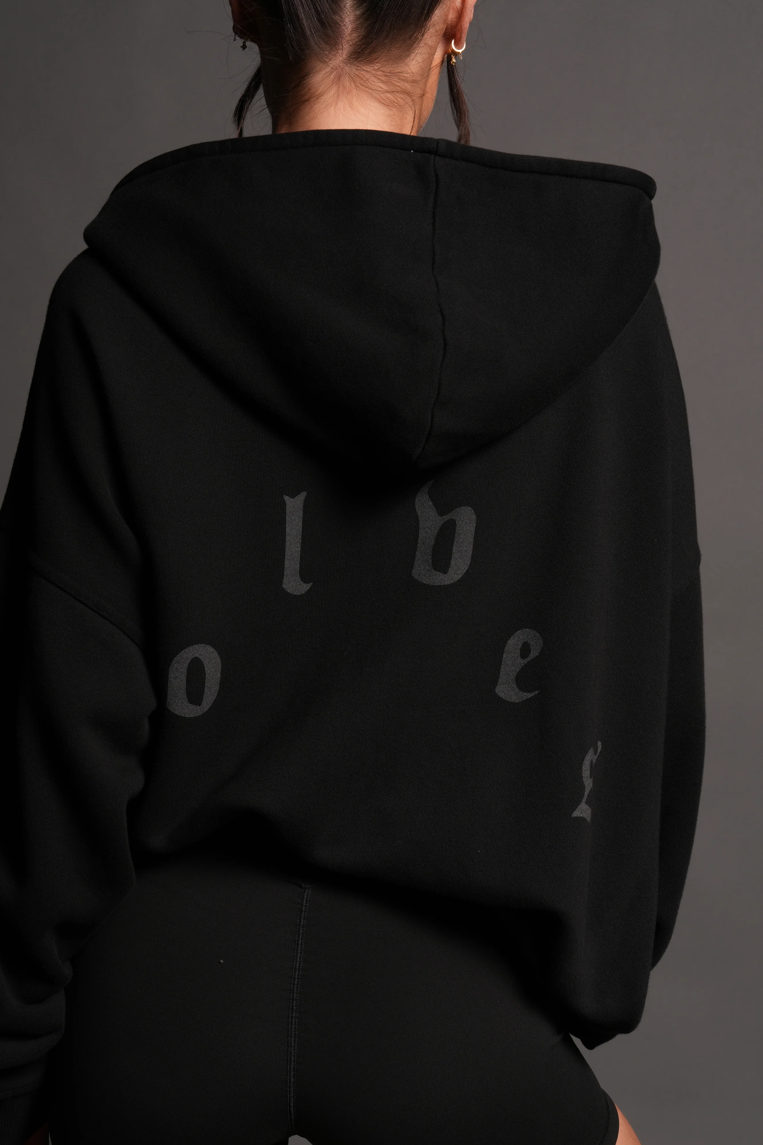 Last Battle Vex Double Zip Hoodie in Black - Image 21