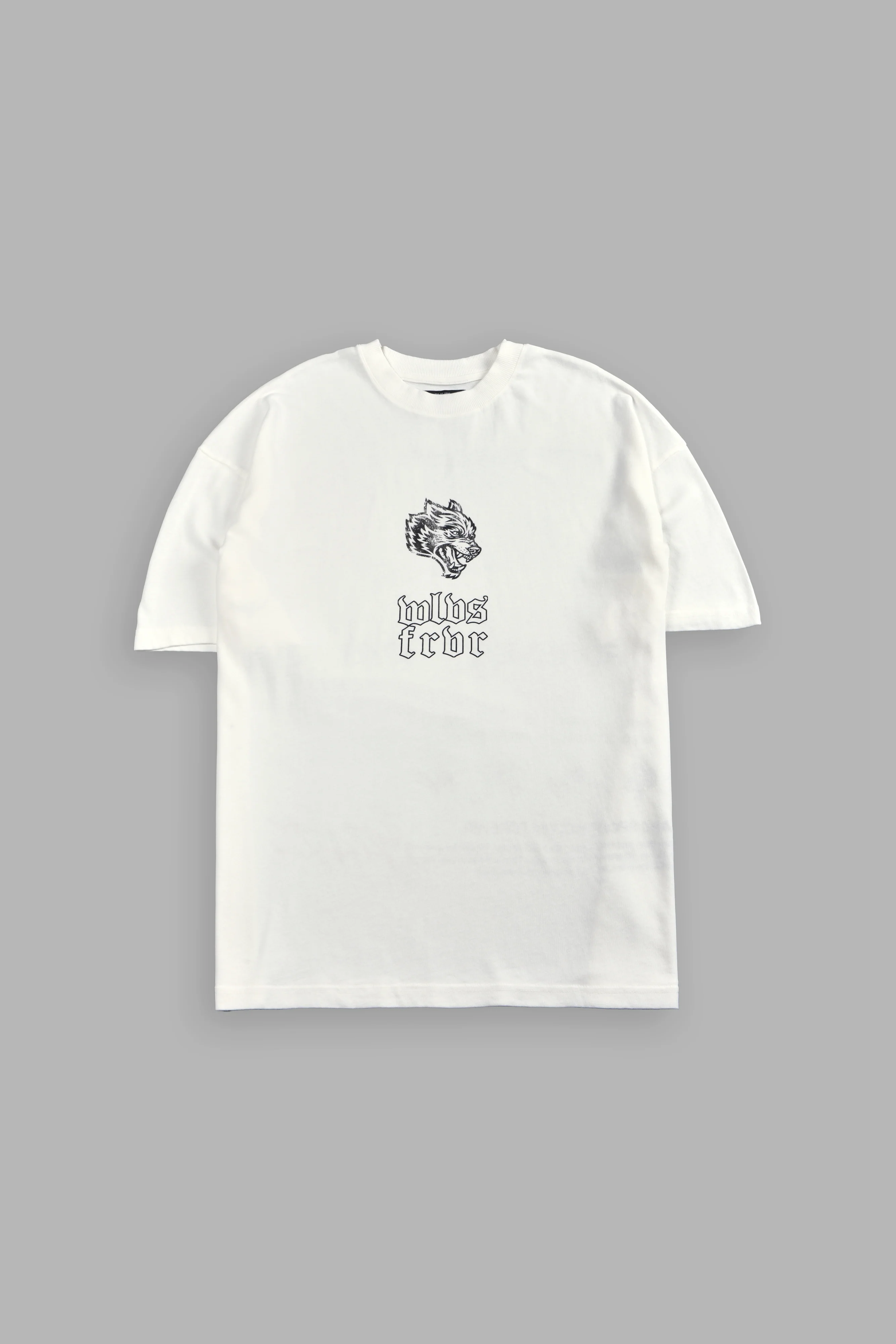 Last Breath "Premium" Oversized Tee in Cream - Image 2