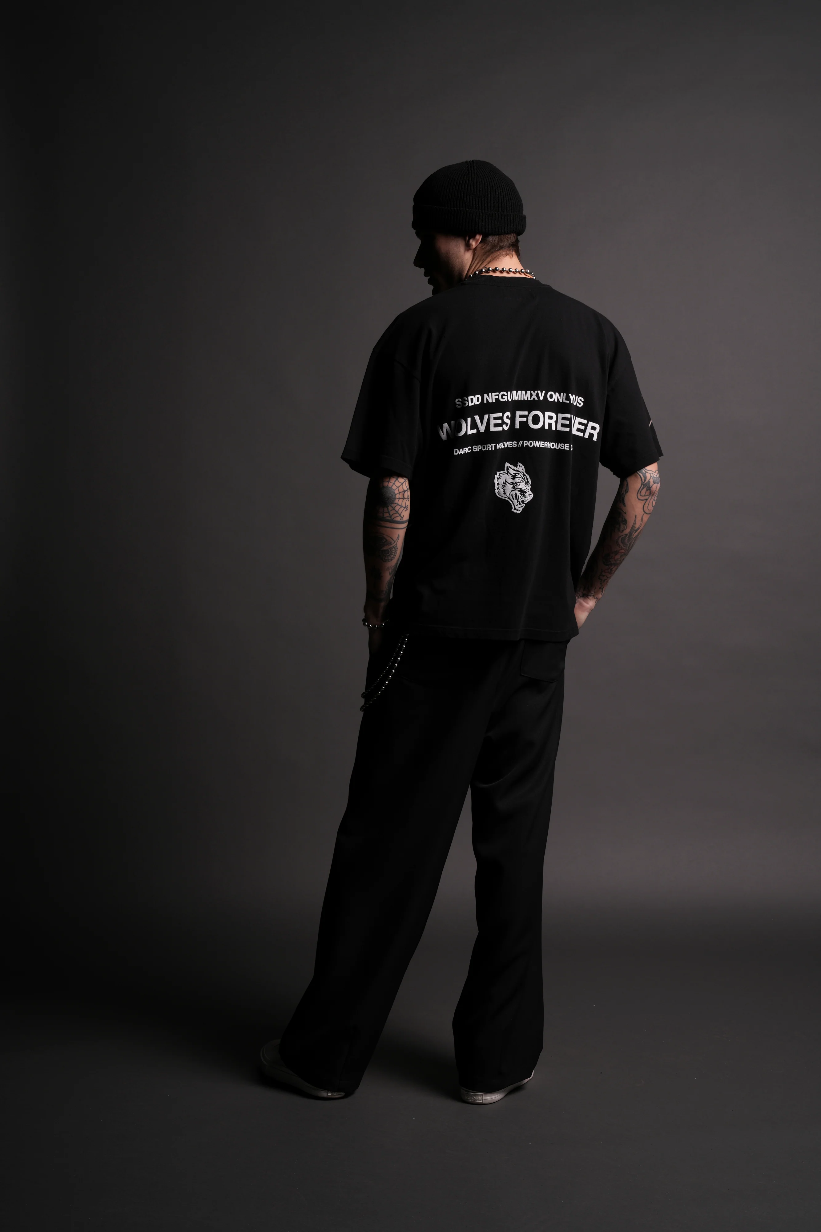 Light Your Fire "Premium" Oversized Tee in Black - Image 5