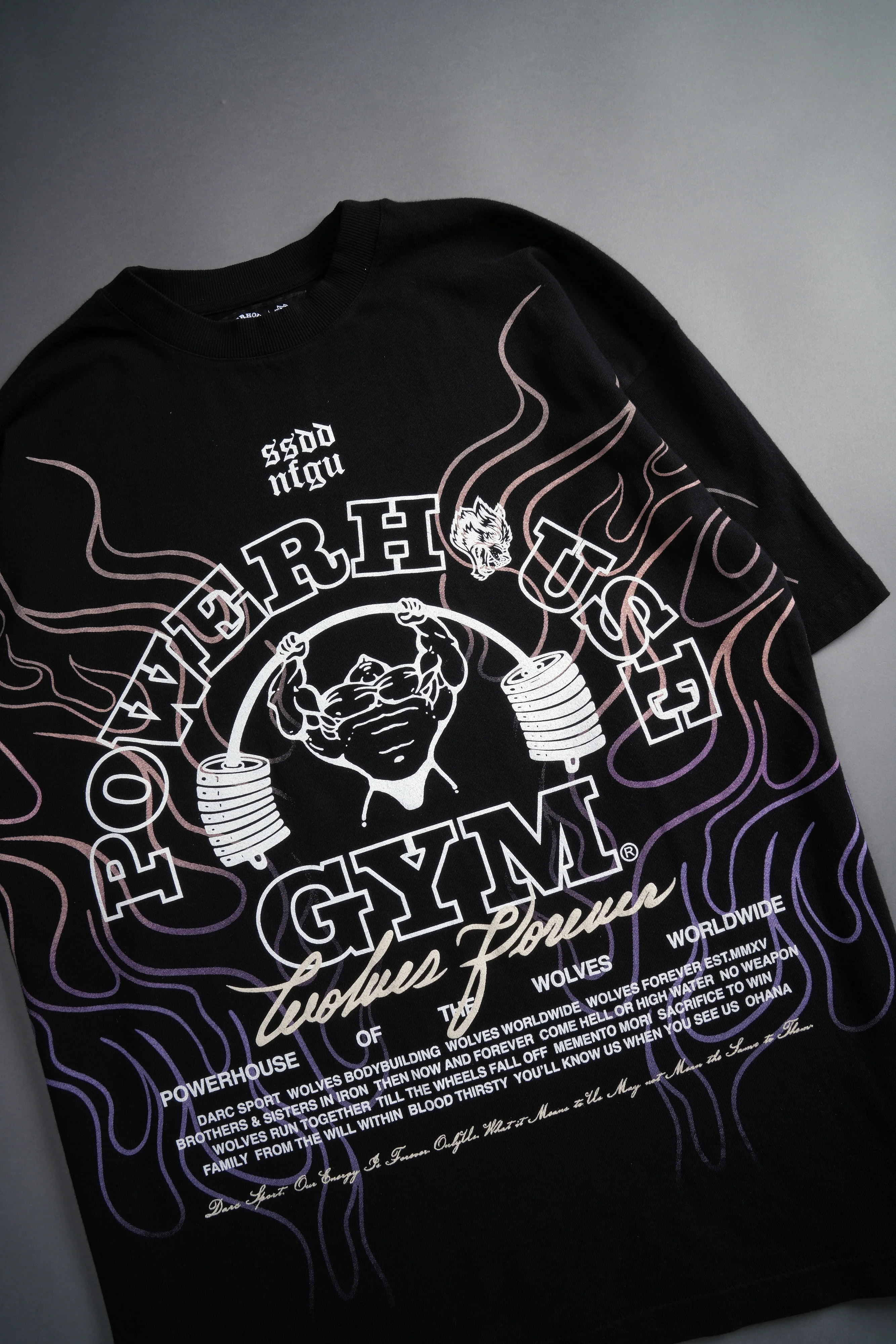 Light Your Fire "Premium" Oversized Tee in Black - Image 6