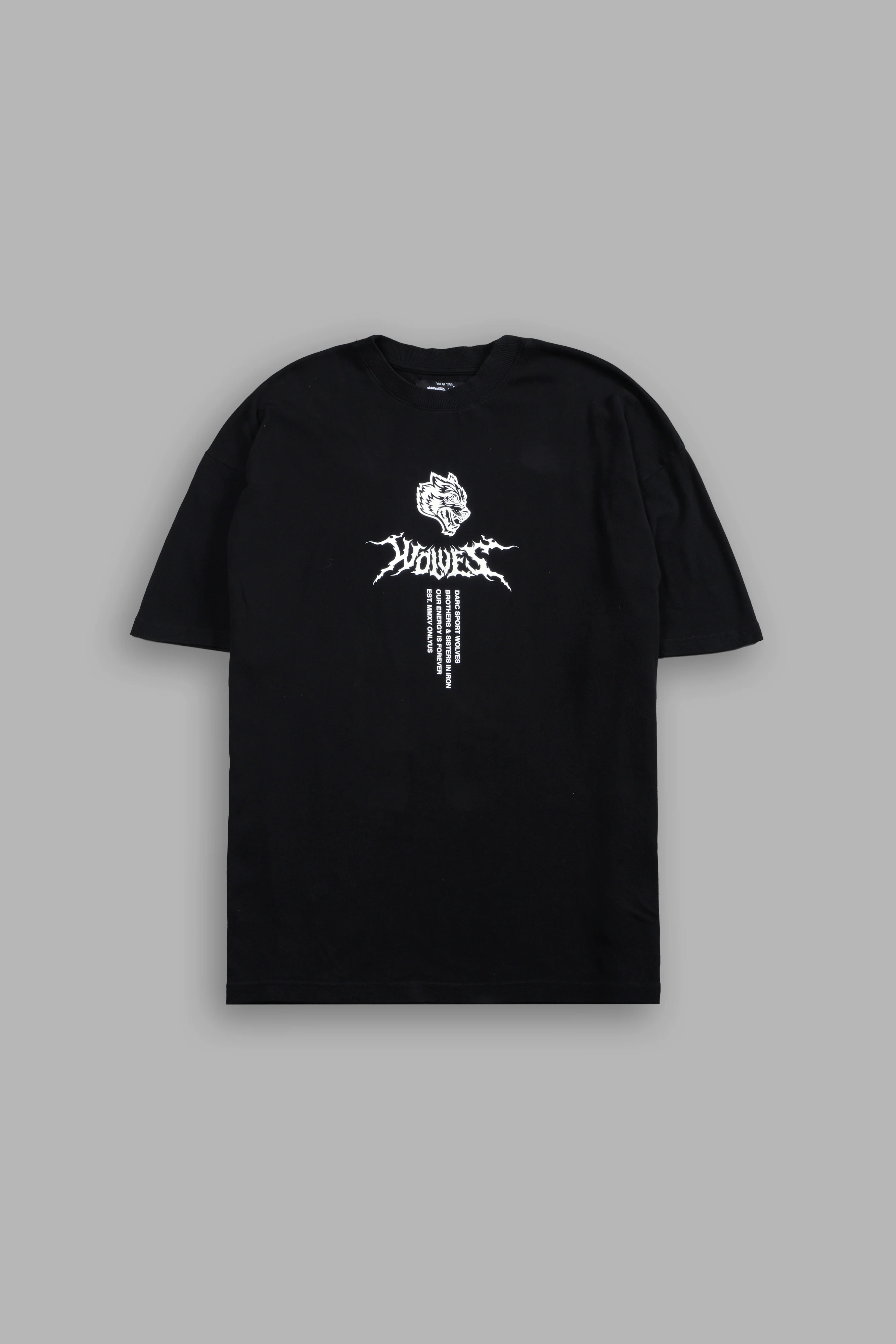 Live Forever Premium Oversized Tee in Black - Image 2