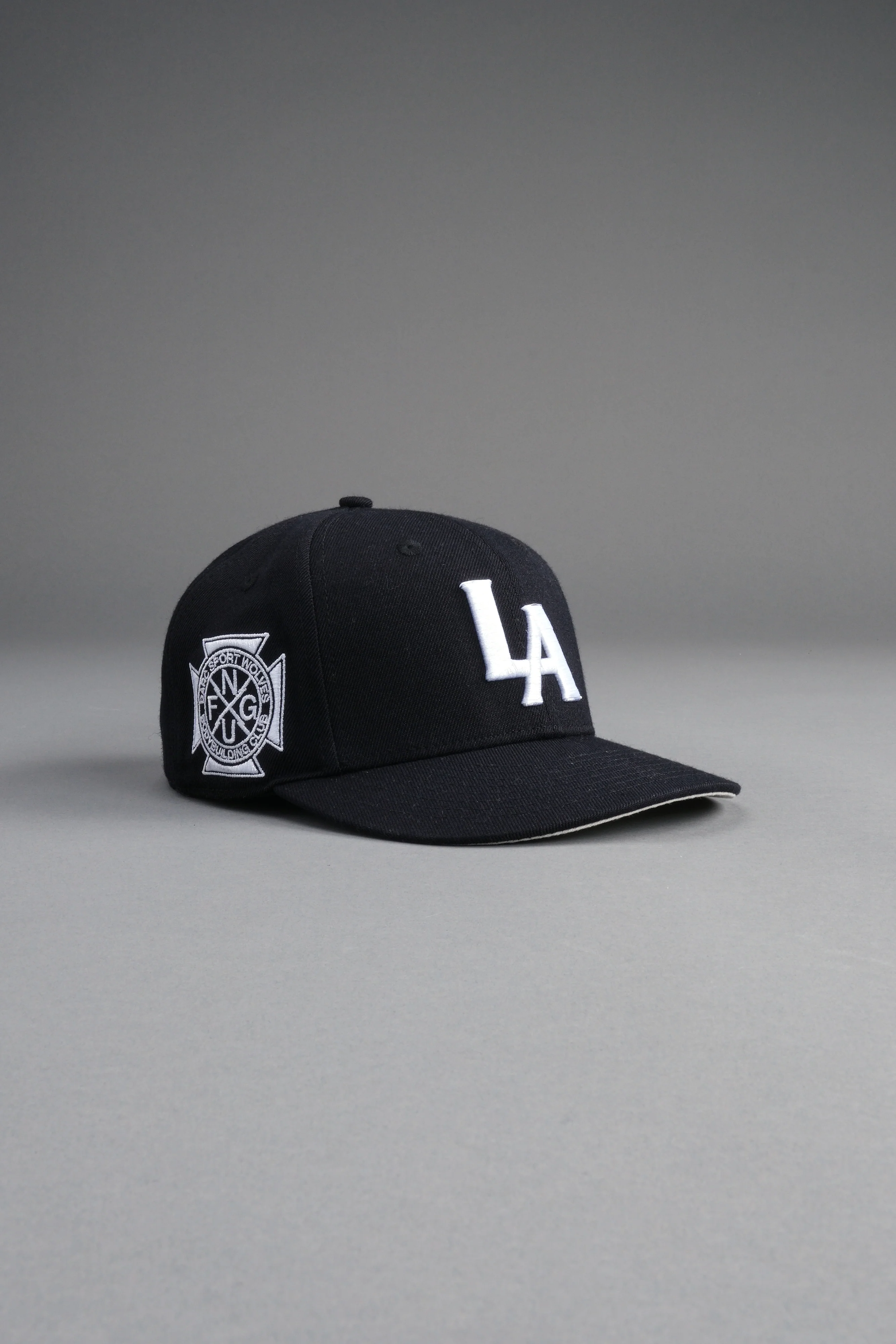 Los Angeles Forever Fitted Cap in Black - Image 11