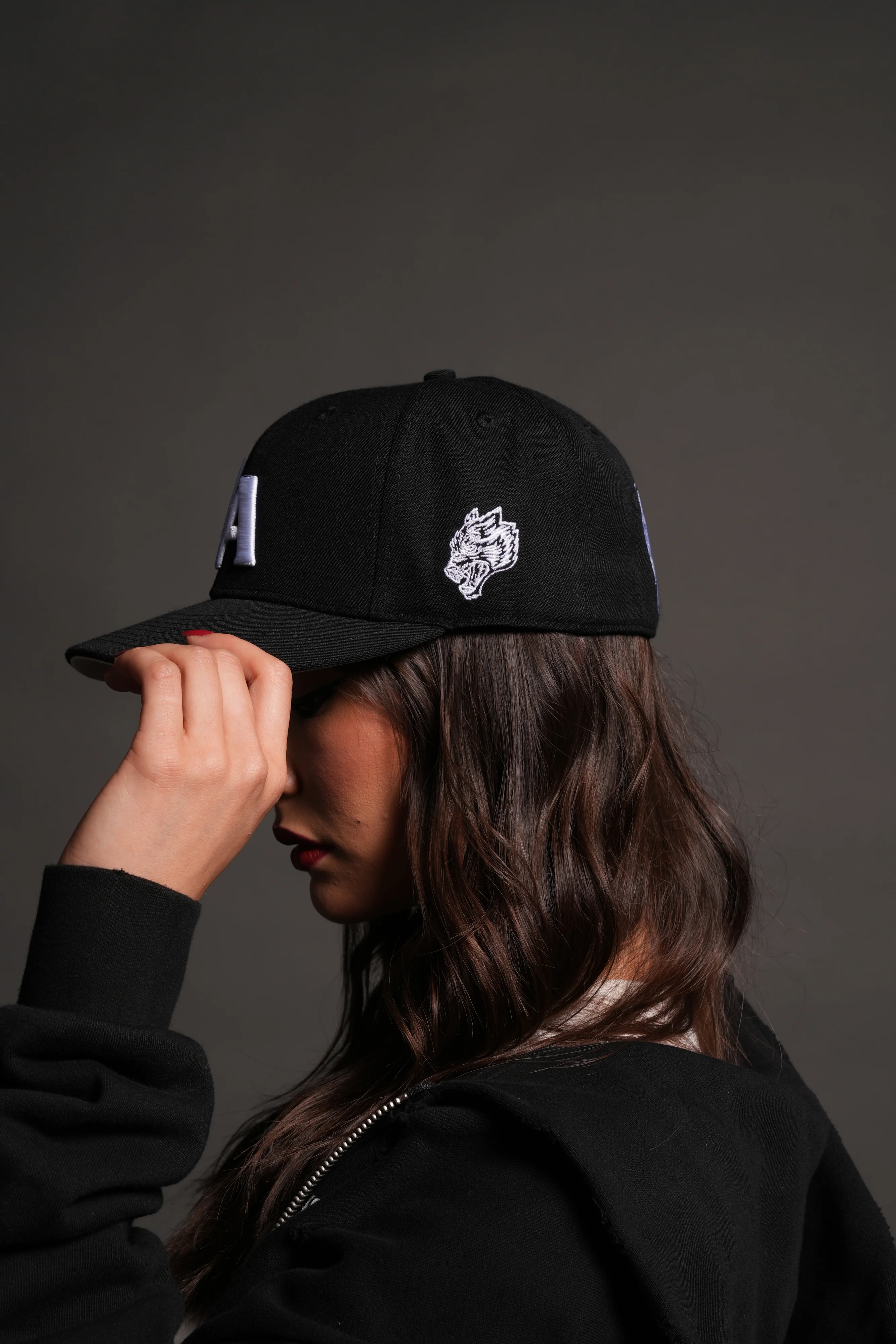 Los Angeles Forever Fitted Cap in Black - Image 8