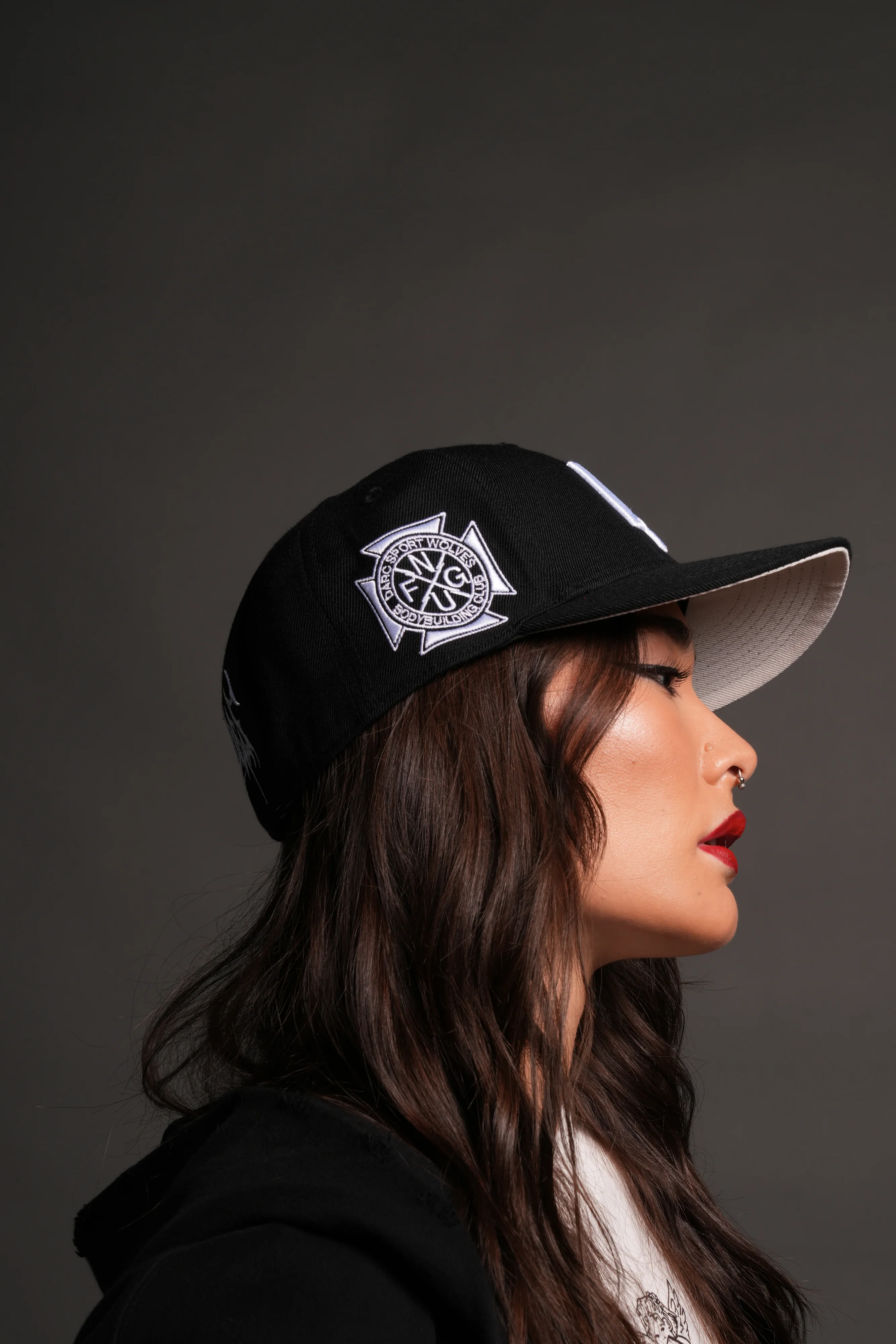 Los Angeles Forever Fitted Cap in Black - Image 9