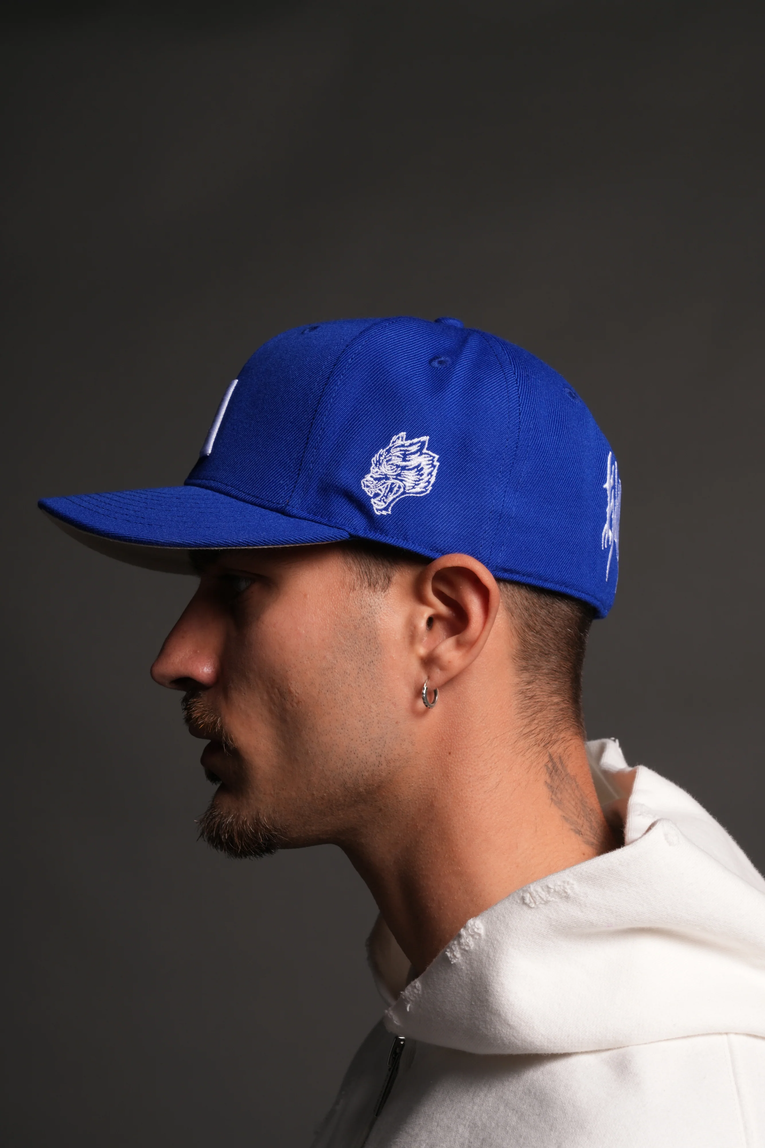Los Angeles Forever Fitted Cap in La Blue - Image 5