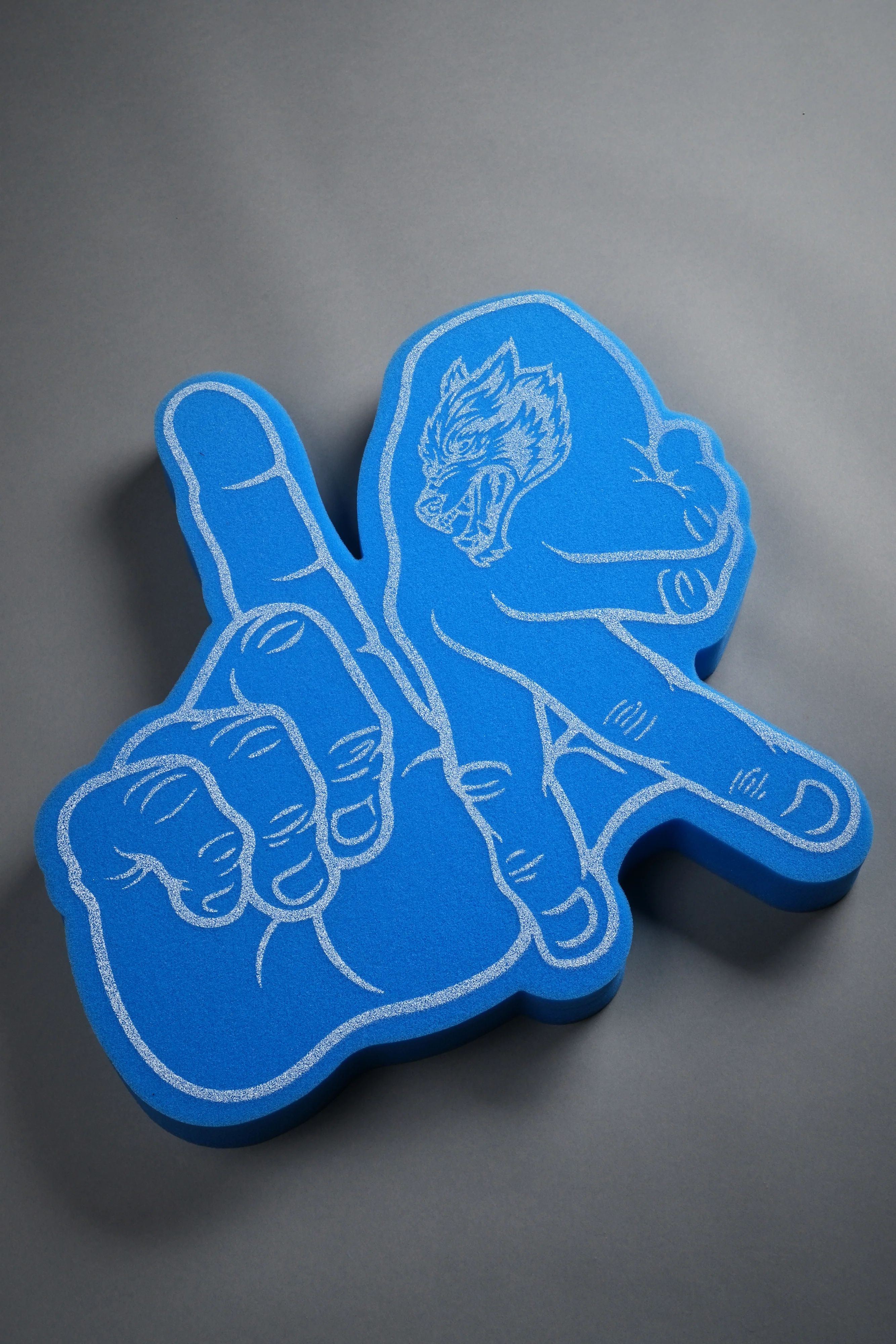 Los Angeles Forever Foam Finger in LA Blue - Image 3