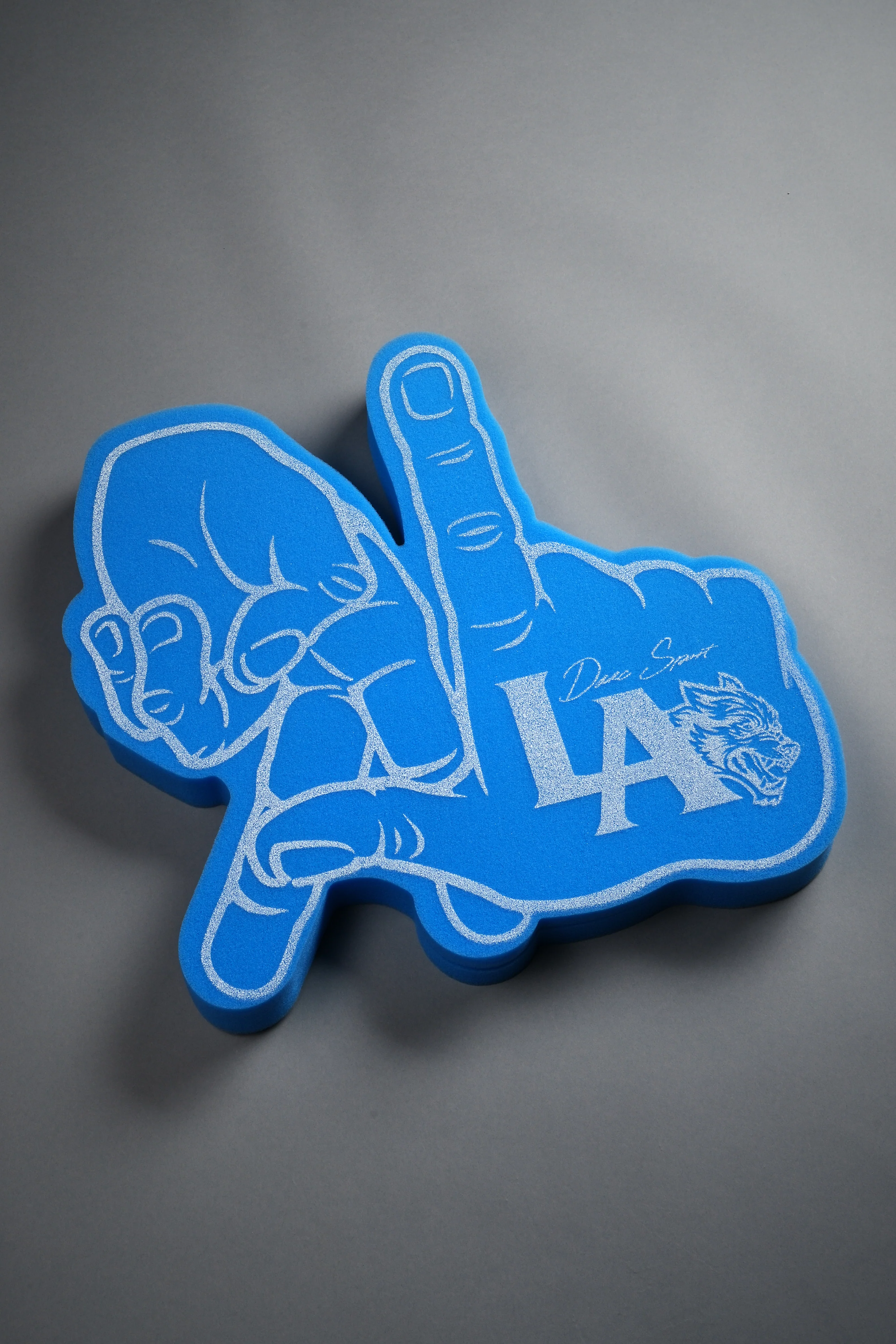 Los Angeles Forever Foam Finger in LA Blue - Image 5