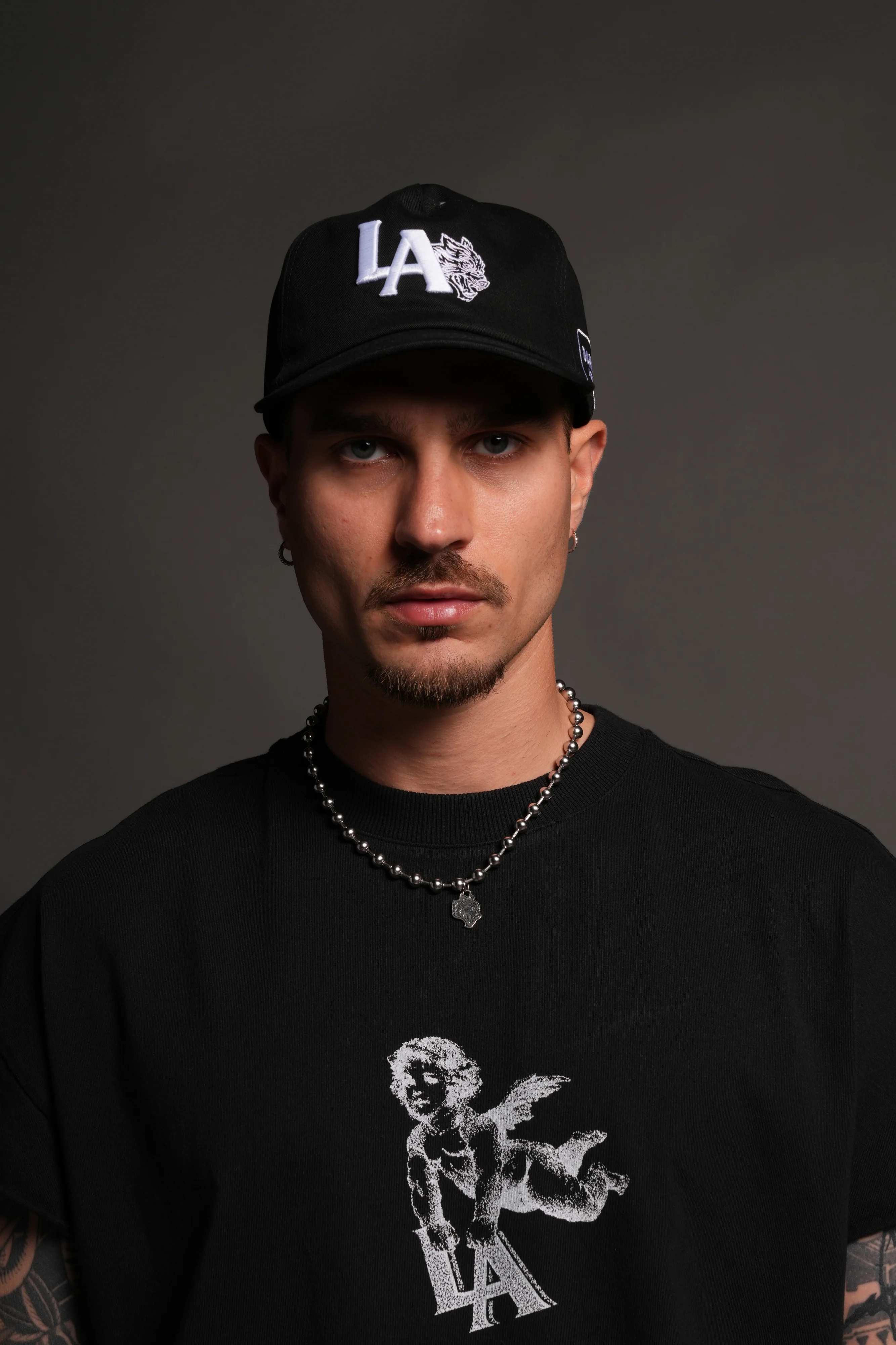 Los Angeles Forever Vintage 5 Panel in Black - Image 4