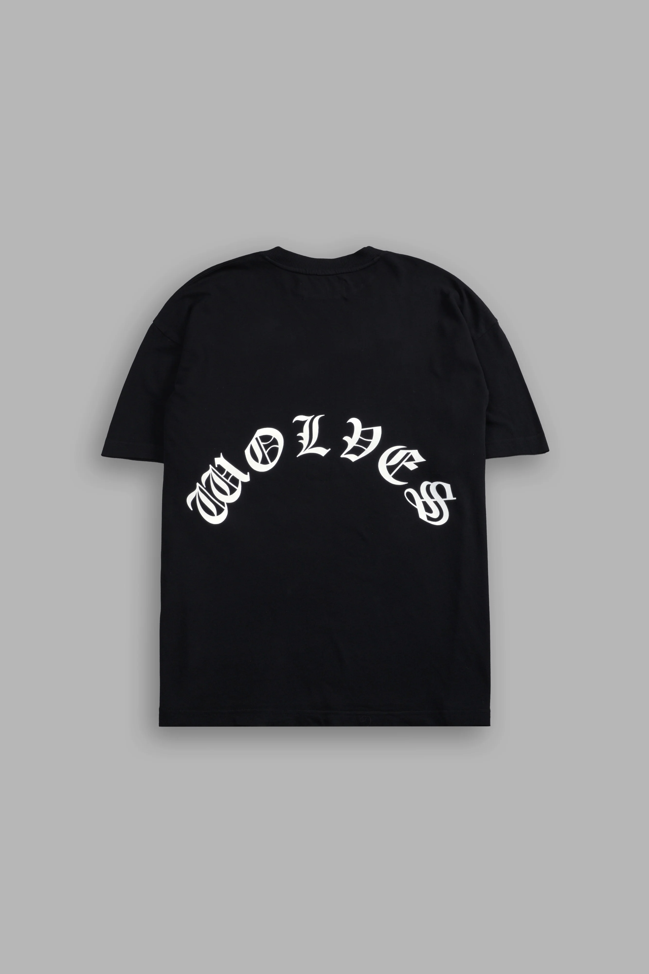 Los Cherub Premium Oversized Tee in Black - Image 3