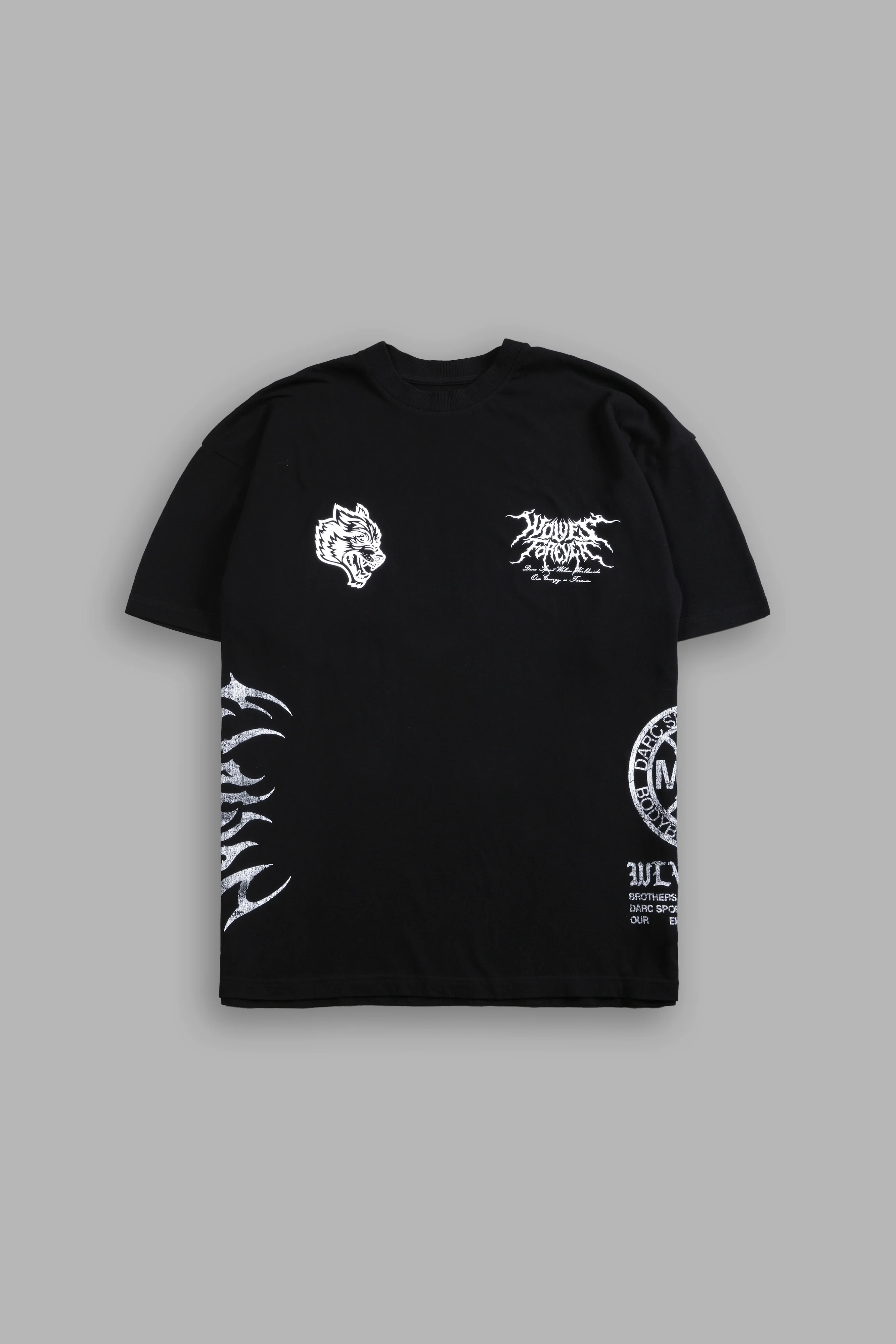 Madara Uchiha "Side By Side" Series Premium Tee in Black - Image 2
