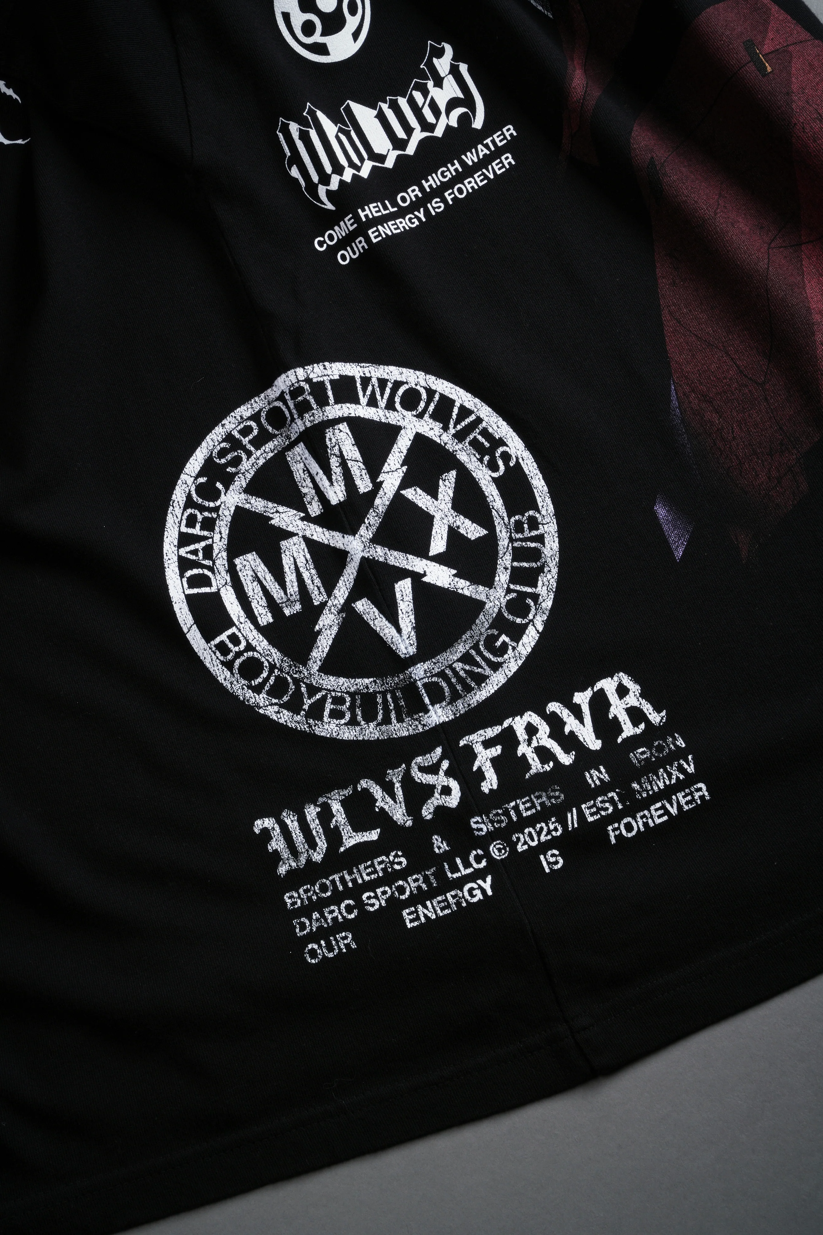 Madara Uchiha "Side By Side" Series Premium Tee in Black - Image 9
