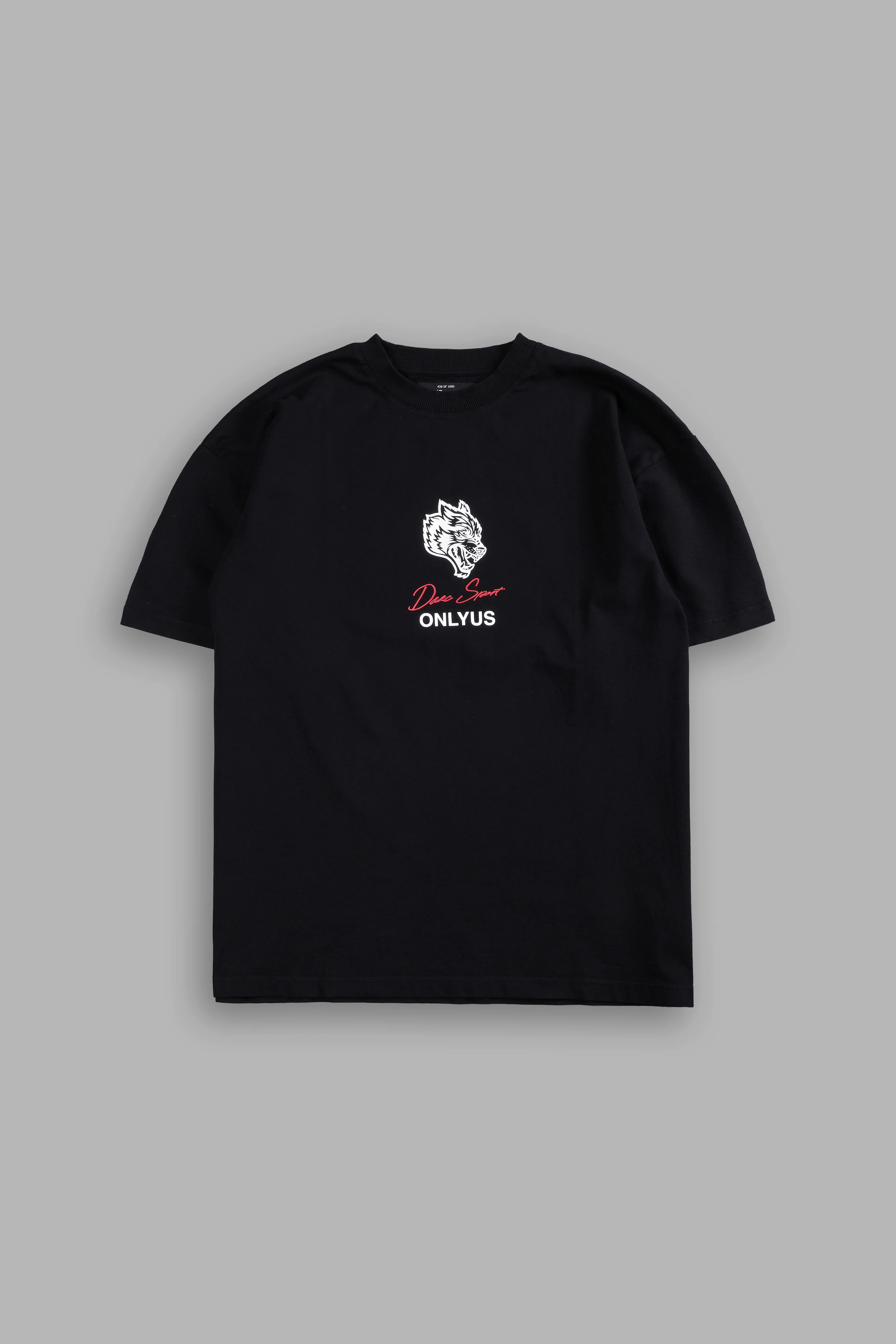 Maul And The Moth "Grunge" Tee in Black - Image 3