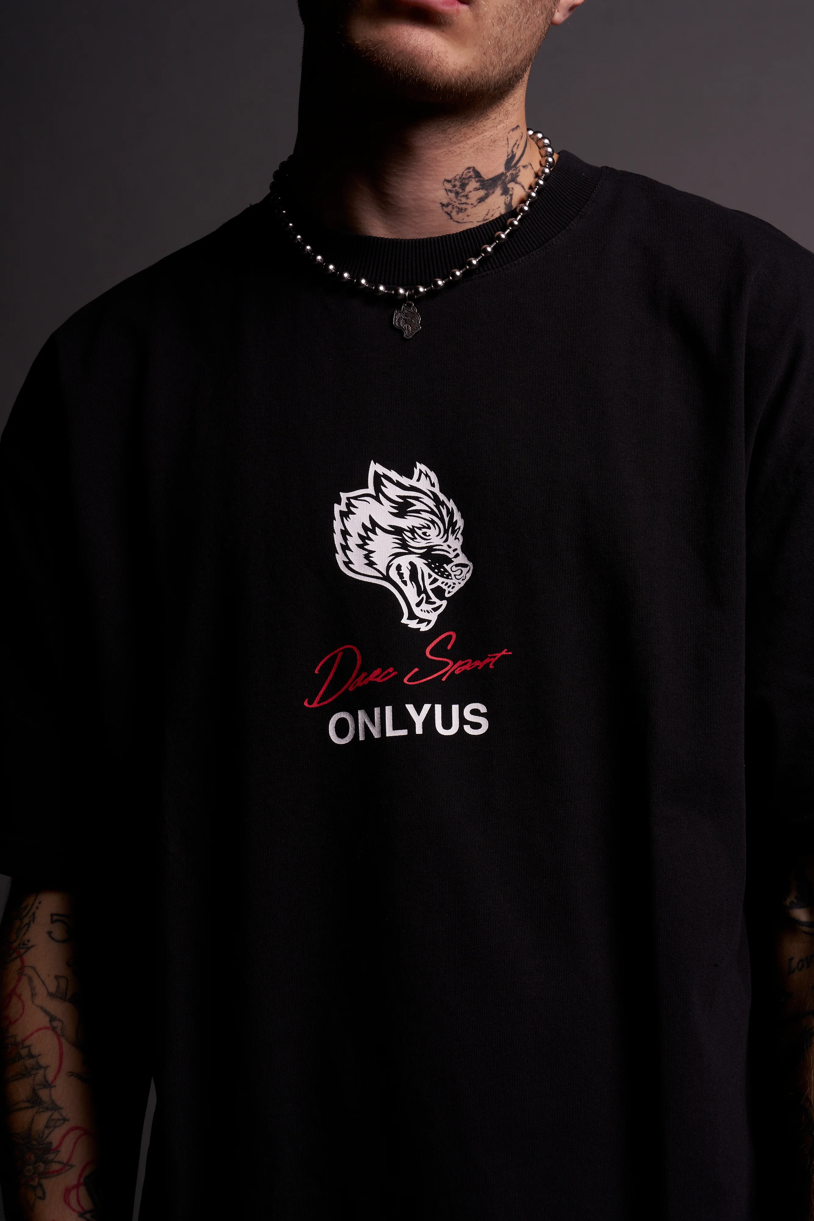 Maul And The Moth "Grunge" Tee in Black - Image 7
