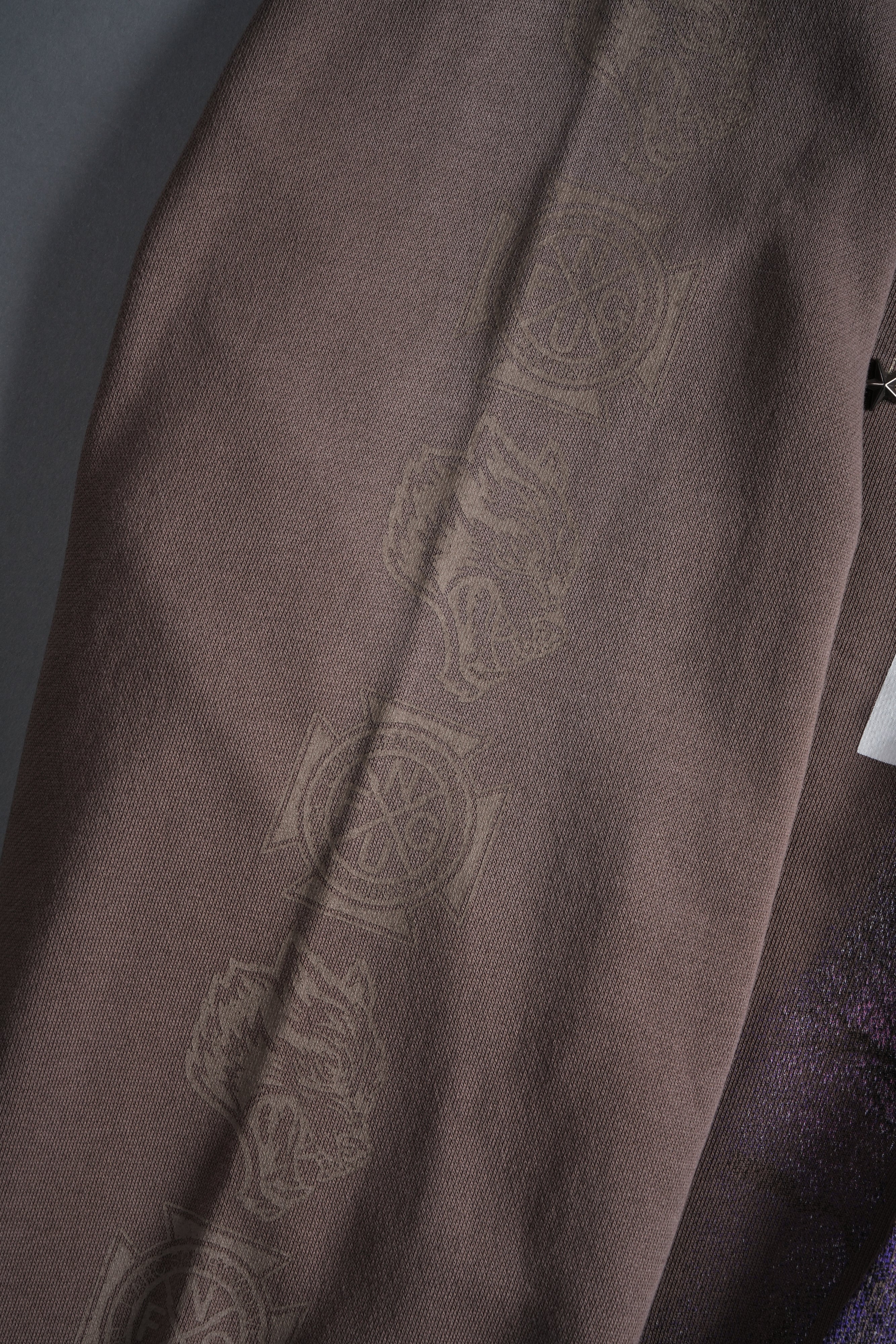 Midnight Horseman "Chambers" Zip Hoodie in Mojave Brown Drift Wash - Image 9