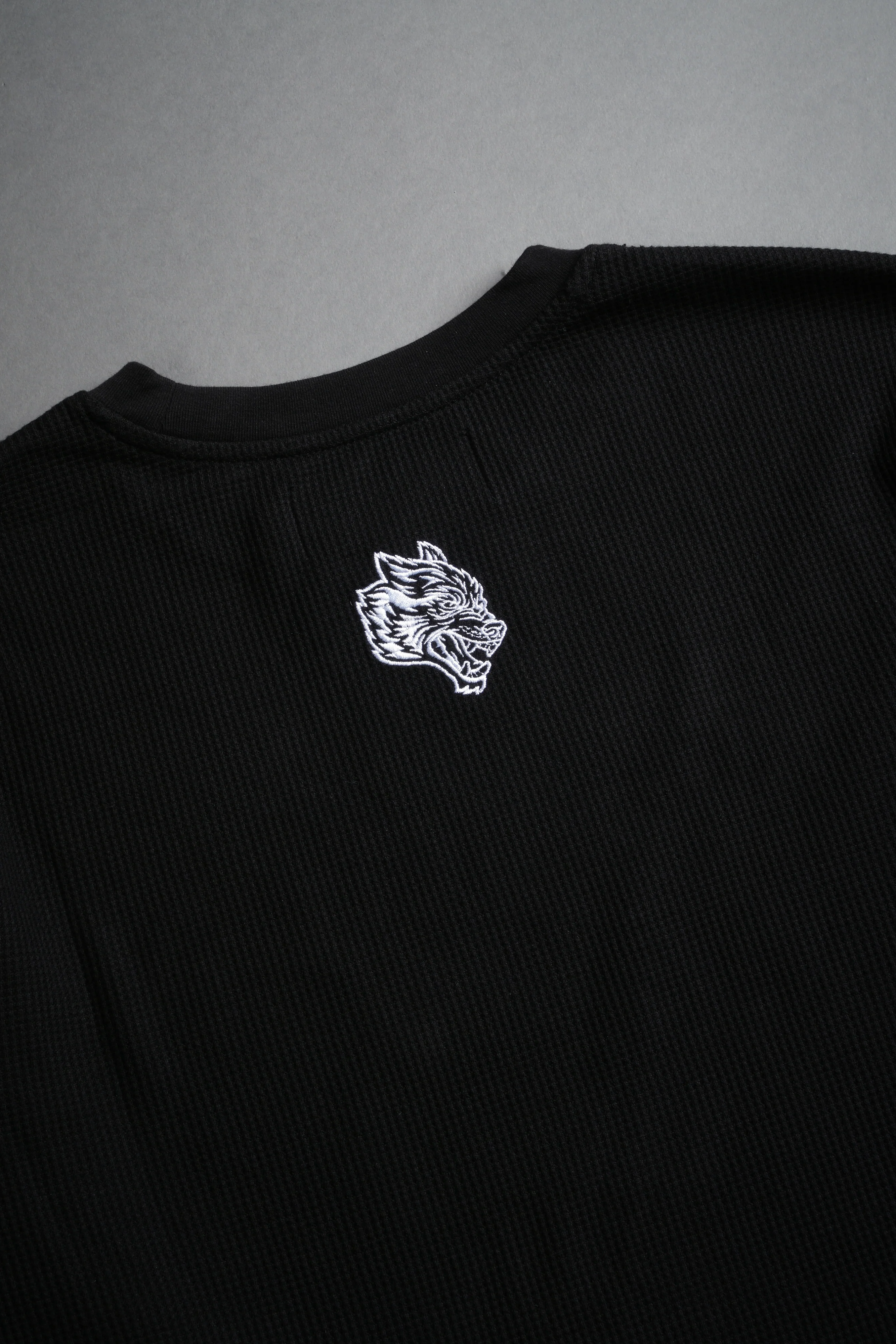 Midnight Wolves Lightweight Thermal in Black - Image 8