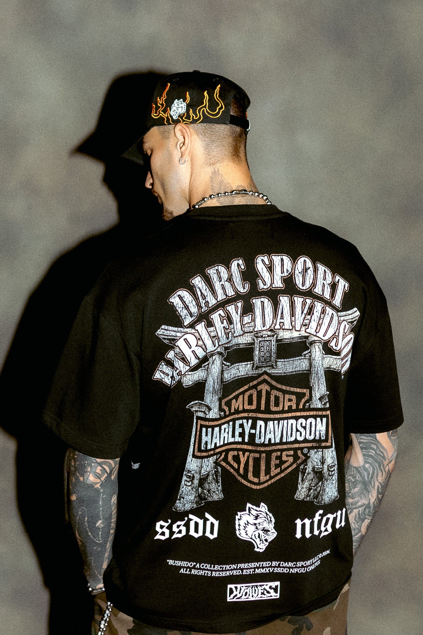 Mori Blossom Premium Tee in Black - Image 2