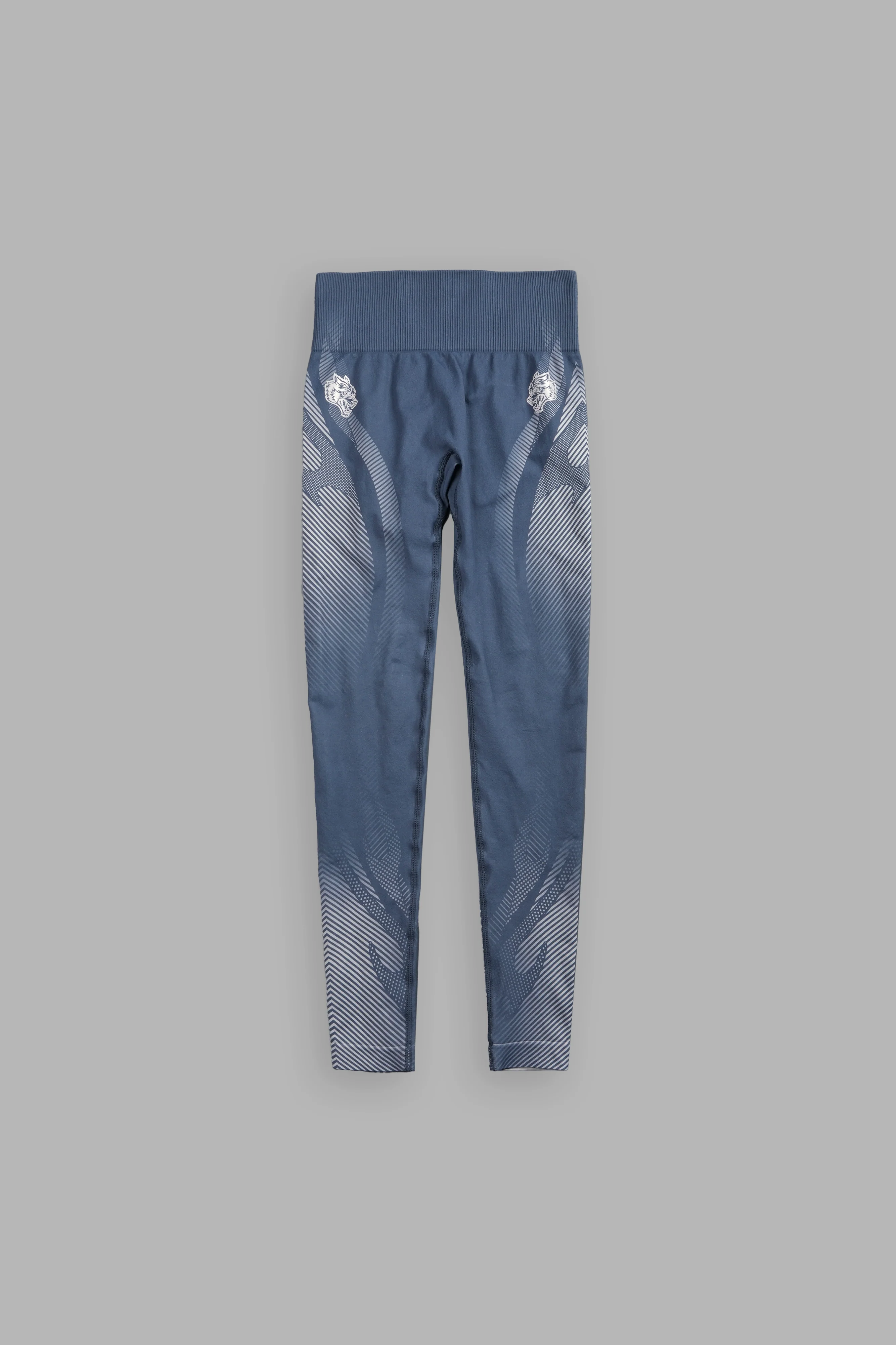 Moto Halftone Skylar Soft Seamless Leggings in Charcoal Blue - Image 6