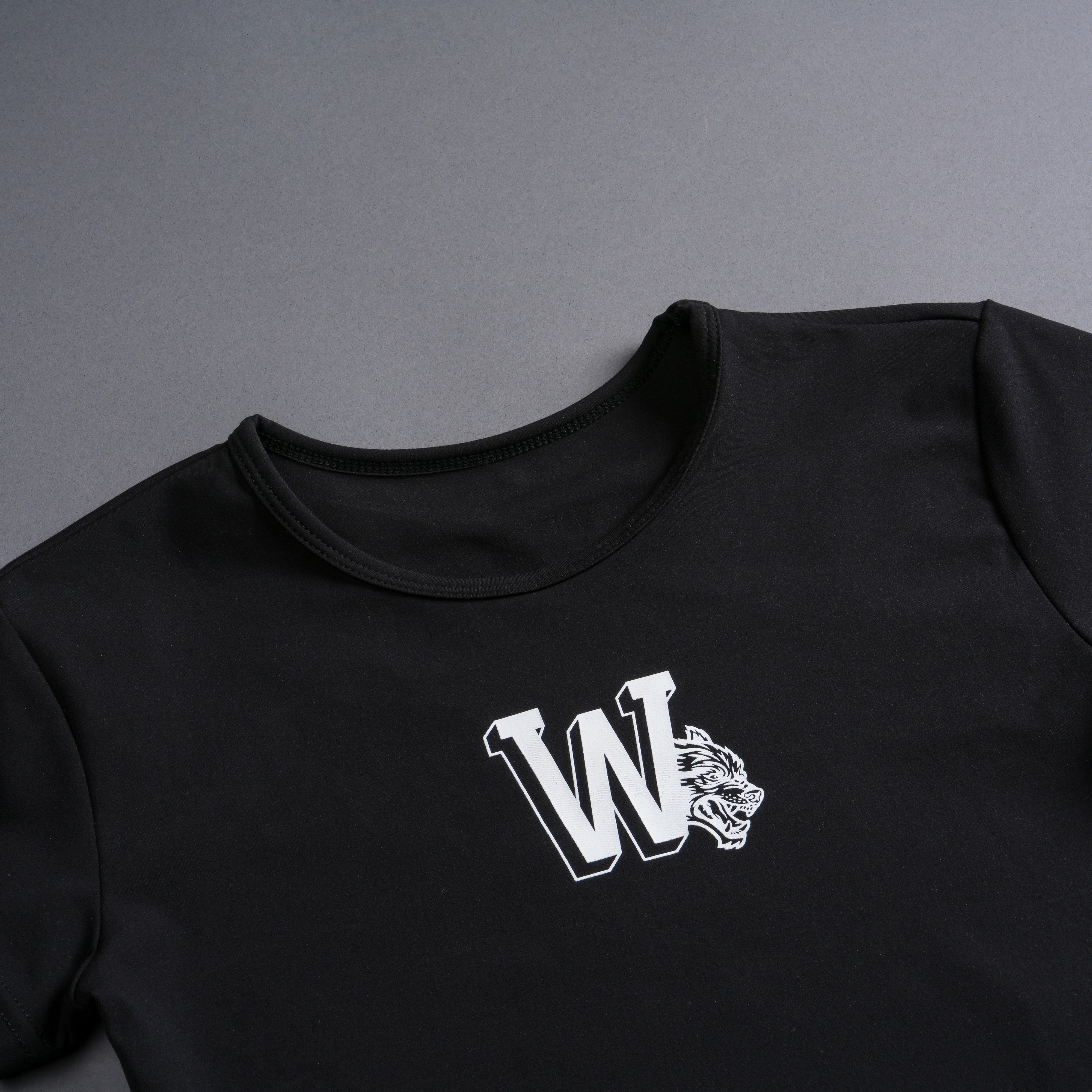 Move Fast S/S "Energy" Top in Black - Image 8