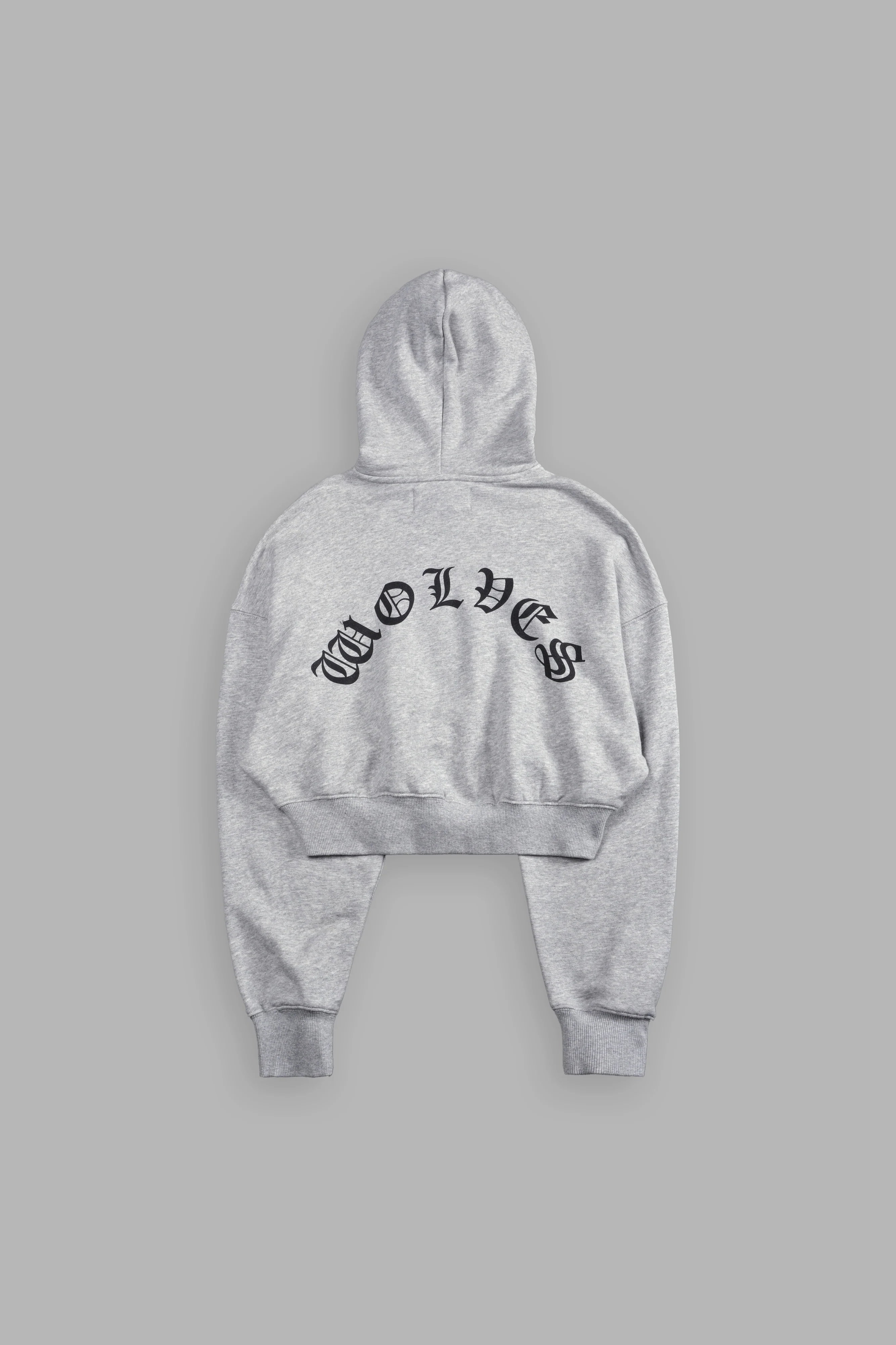 No Match "Ava" Hoodie in Light Athletic Gray - Image 3
