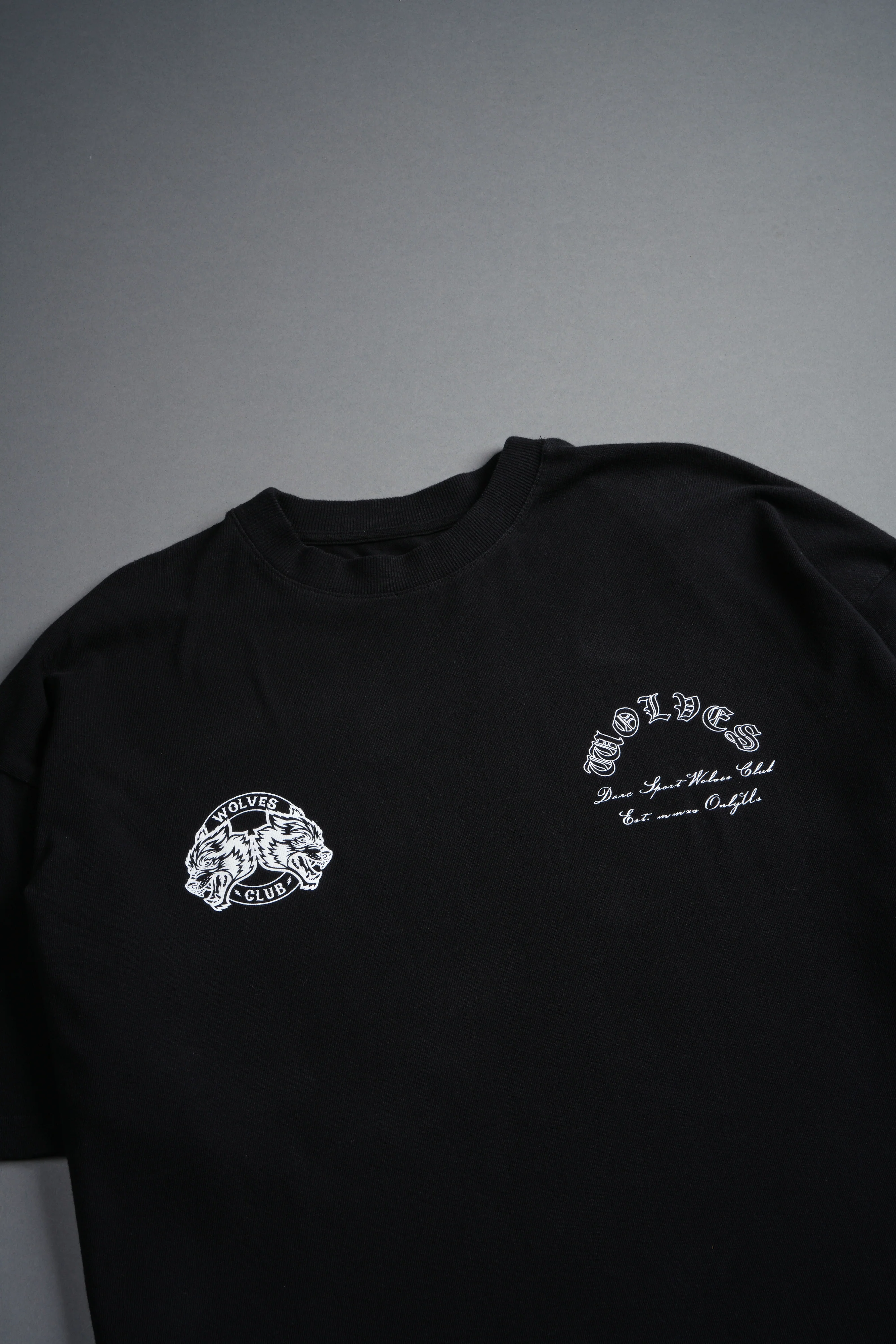 No Pain No Gain Premium Oversized Tee in Black - Image 3