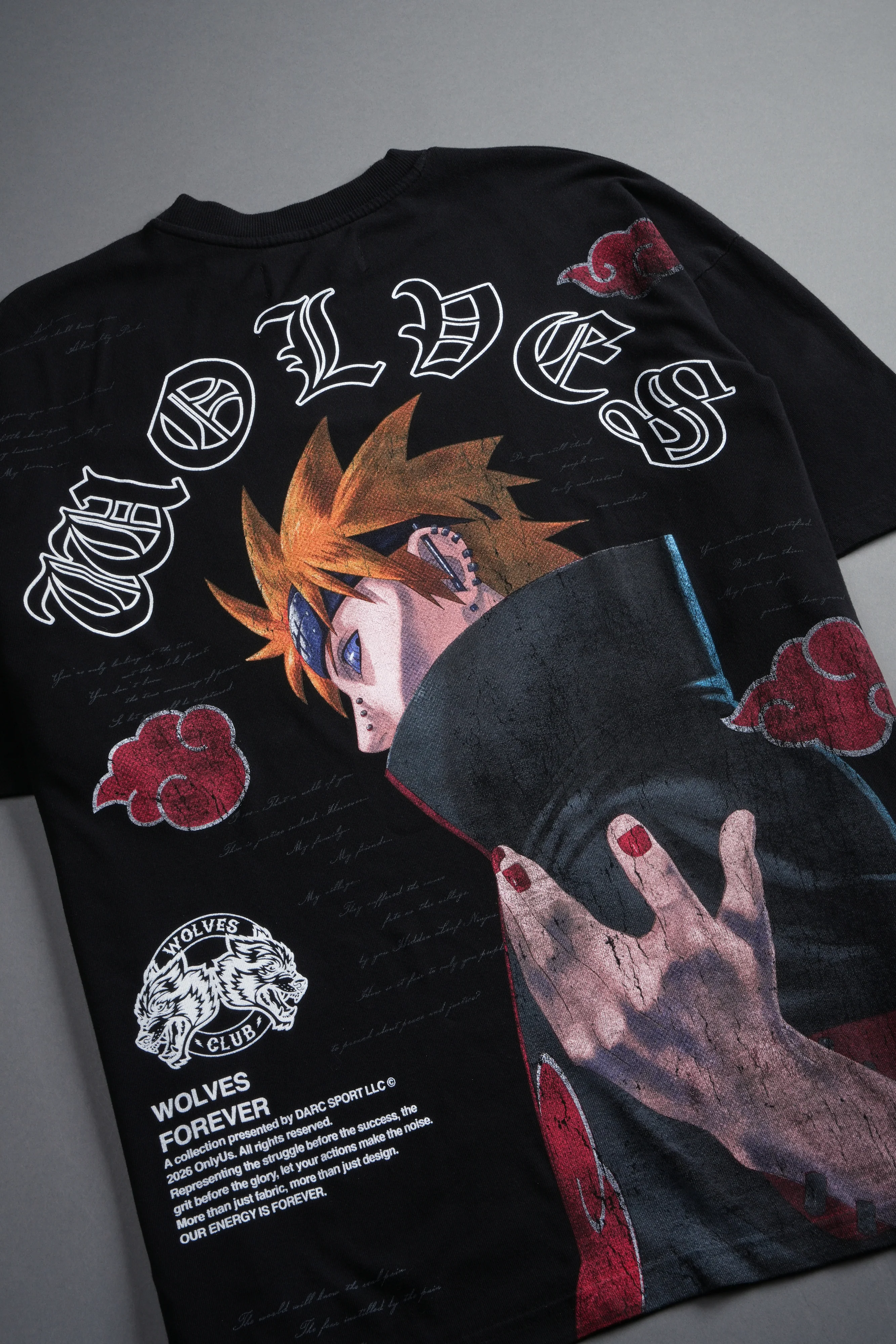 No Pain No Gain Premium Oversized Tee in Black - Image 5