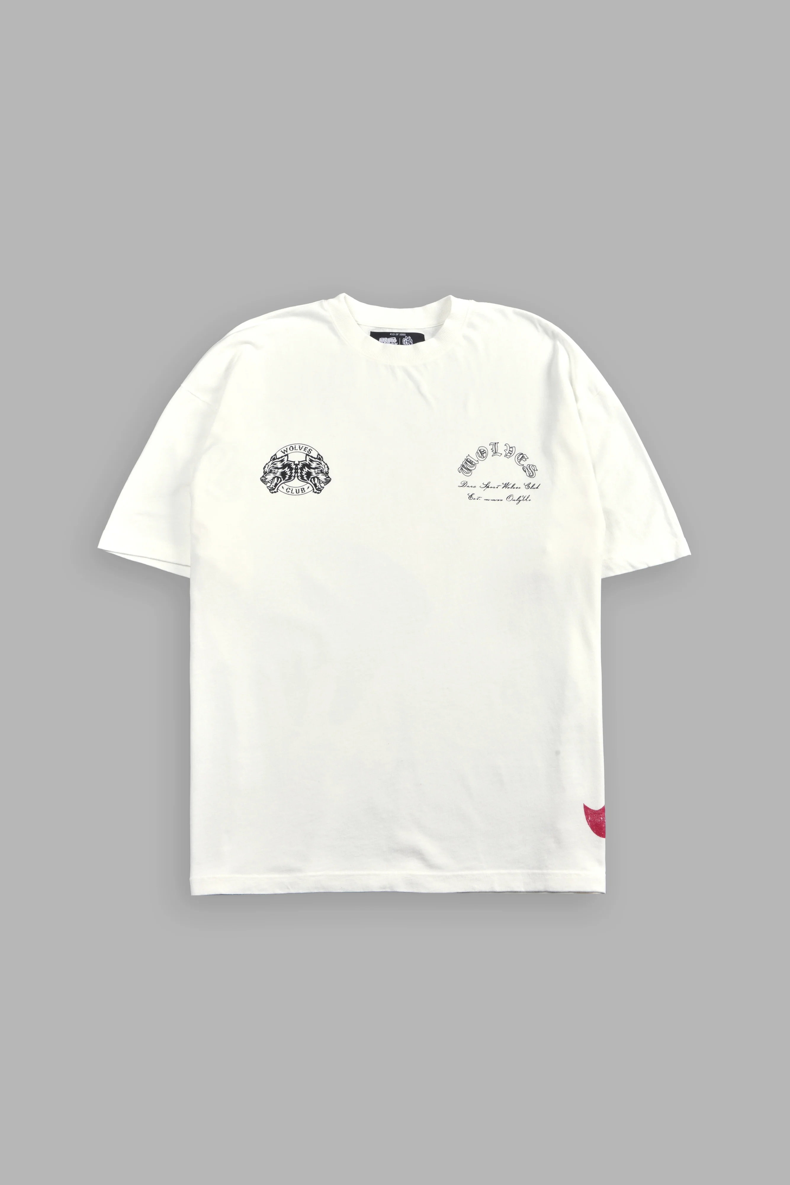 No Pain No Gain Premium Oversized Tee in Cream - Image 2
