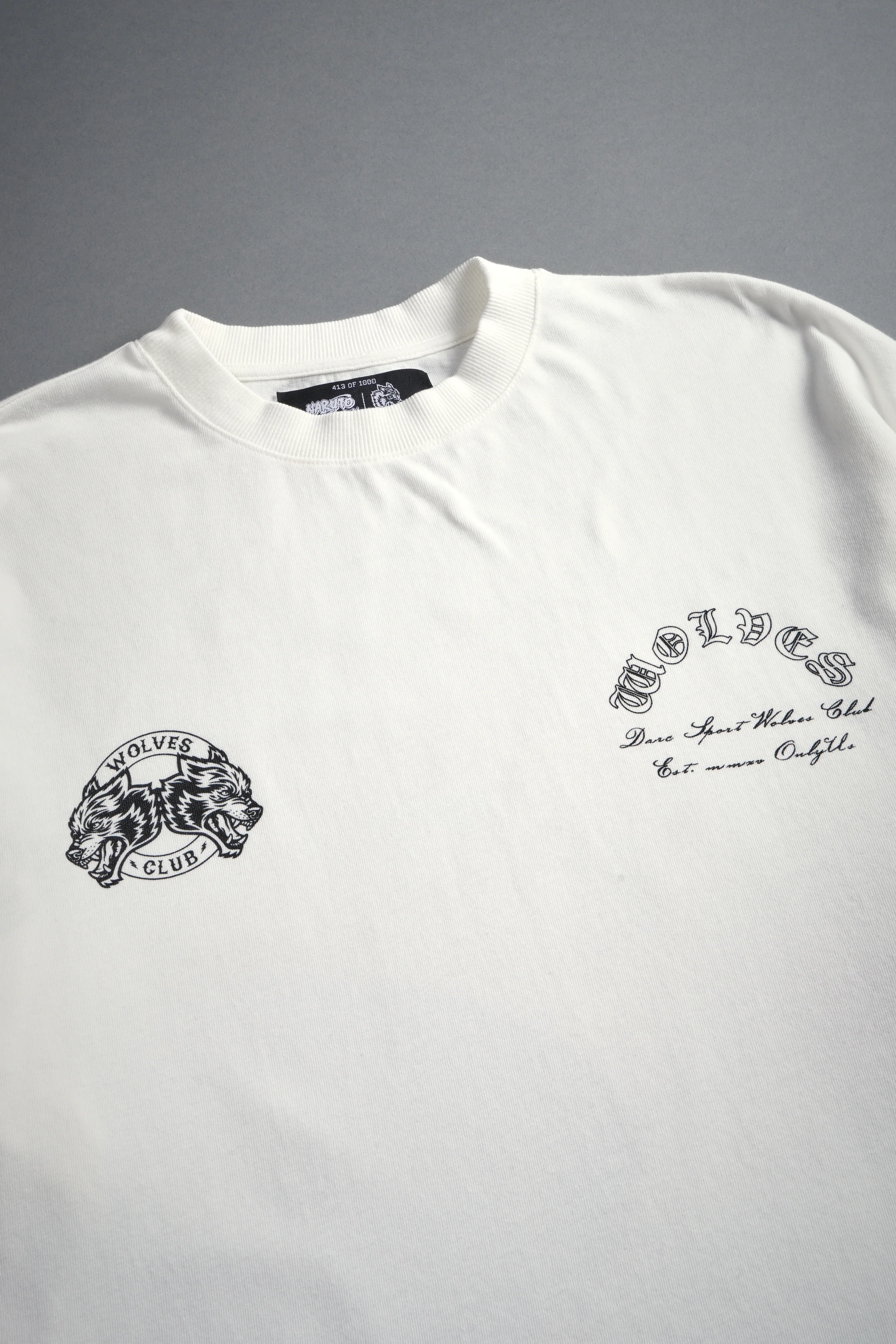 No Pain No Gain Premium Oversized Tee in Cream - Image 3
