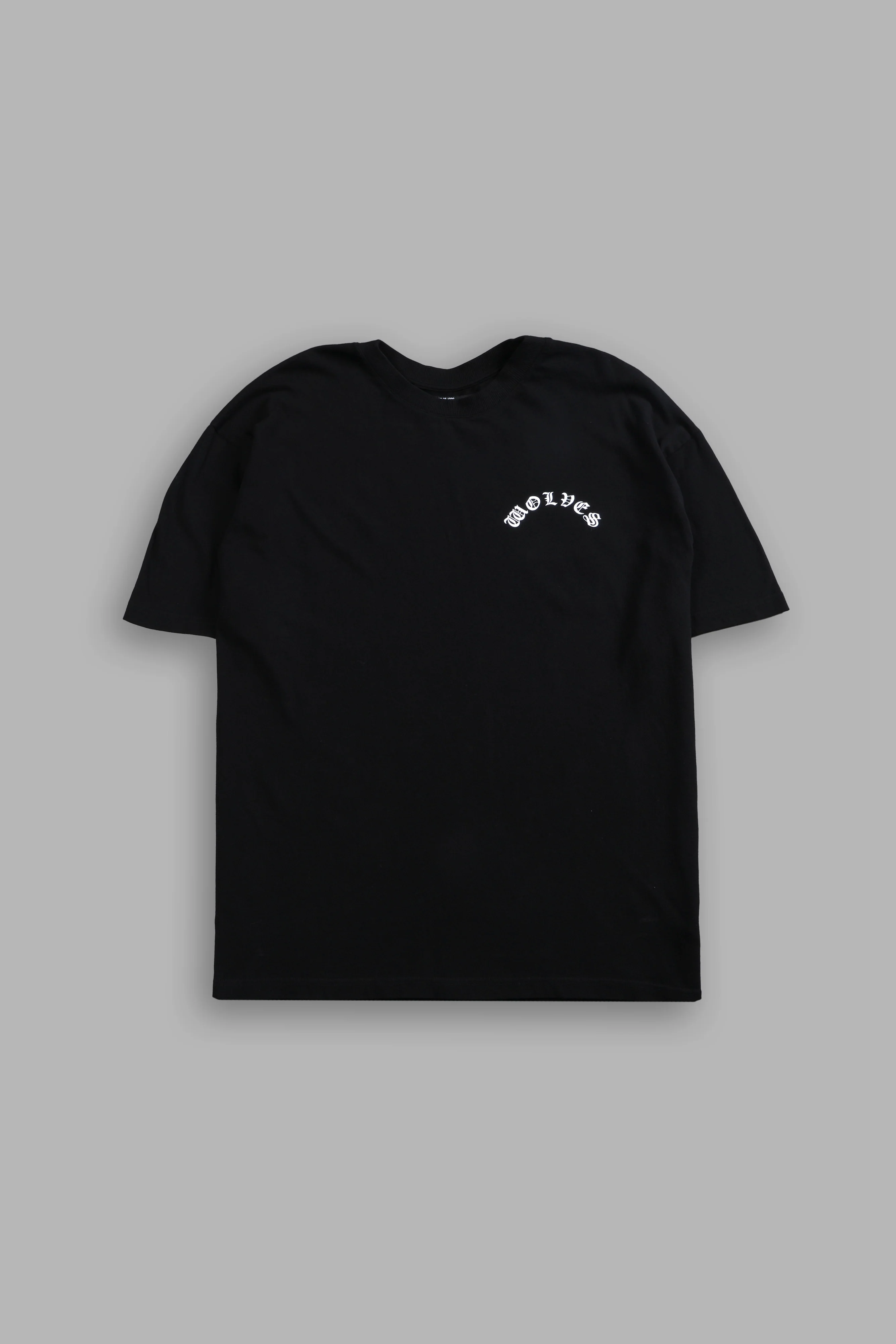 No Return "Premium" Oversized Tee in Black - Image 3