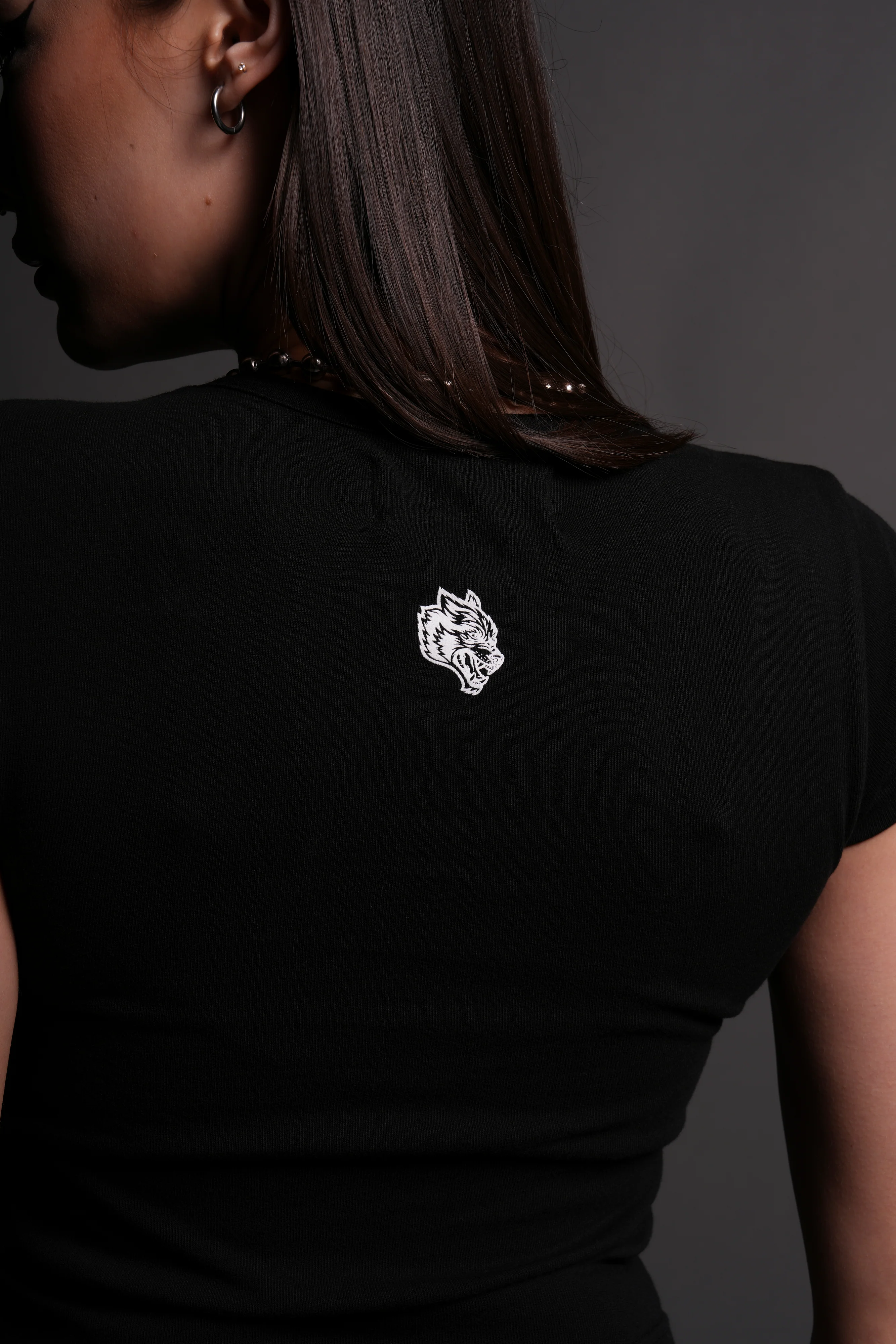 Now and Forever "Baby" Tee in Black - Image 5