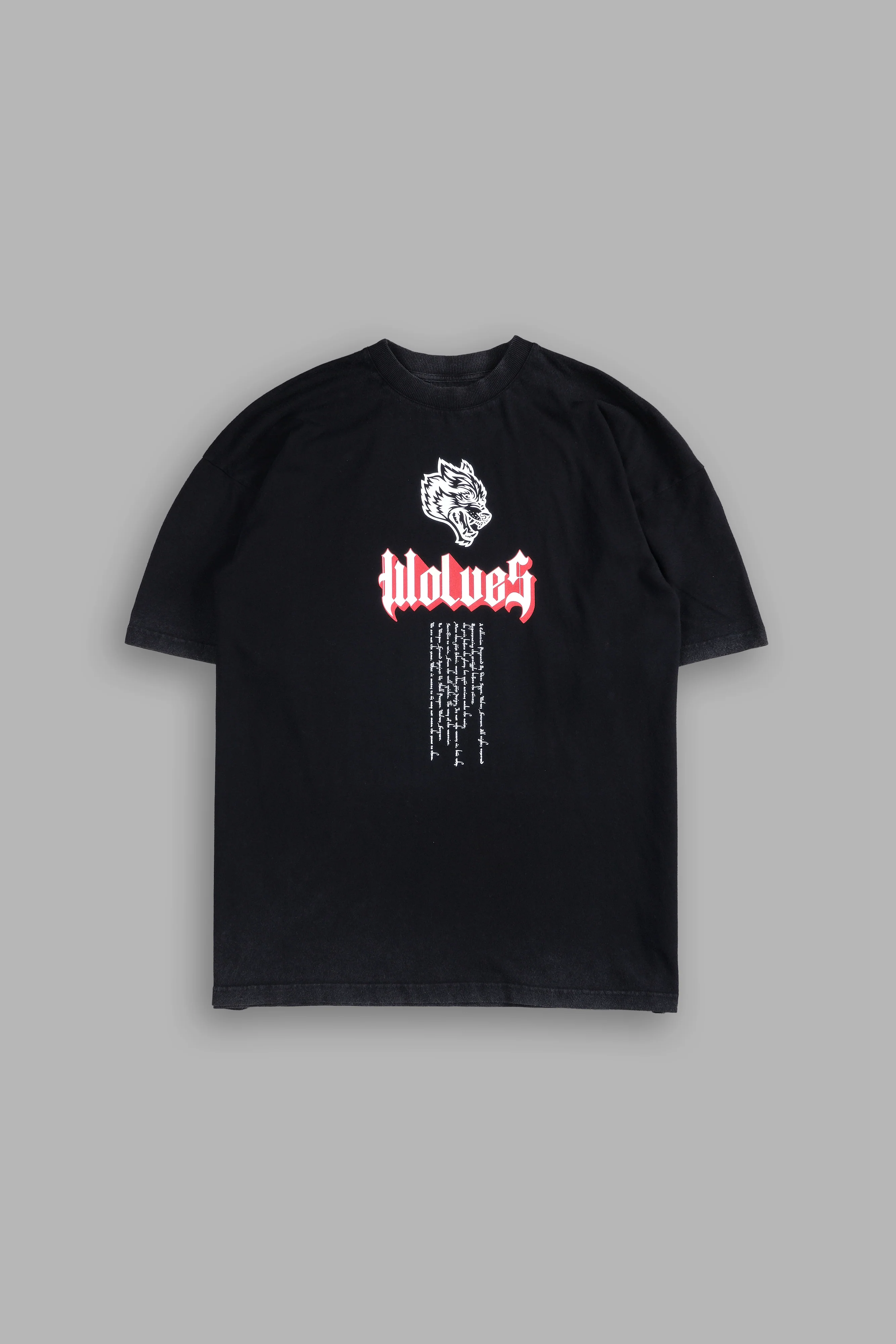 Now and Forever V2 "Premium" Oversized Tee in Black - Image 3