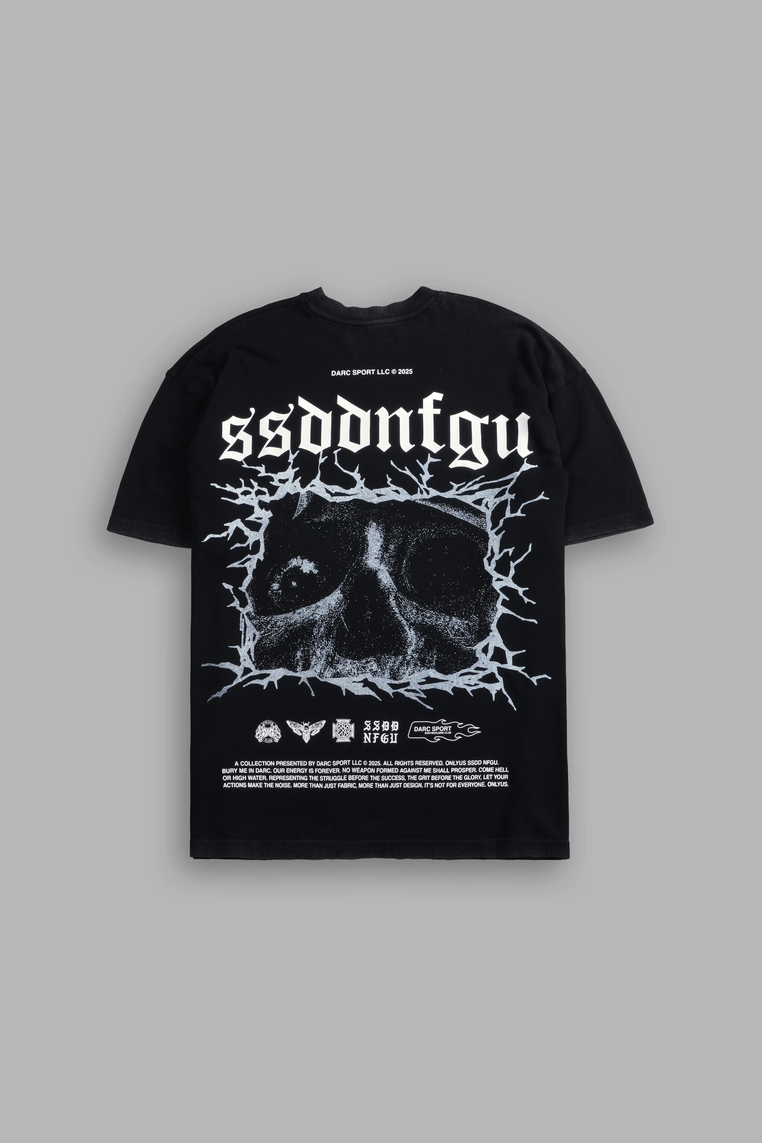 Our Blood "Premium" Oversized Tee in Black
