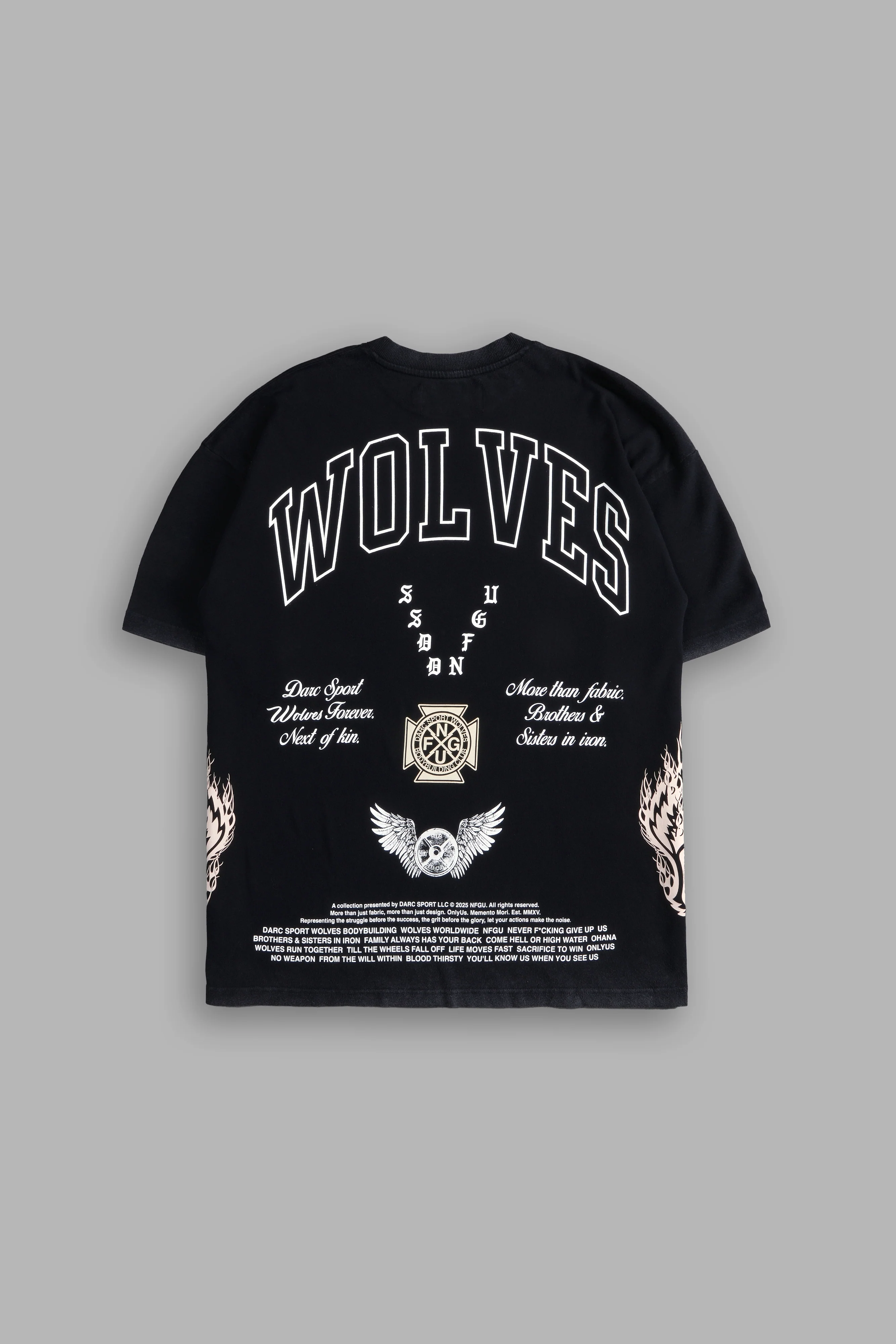 Our Lineage "Premium" Oversized Tee in Black