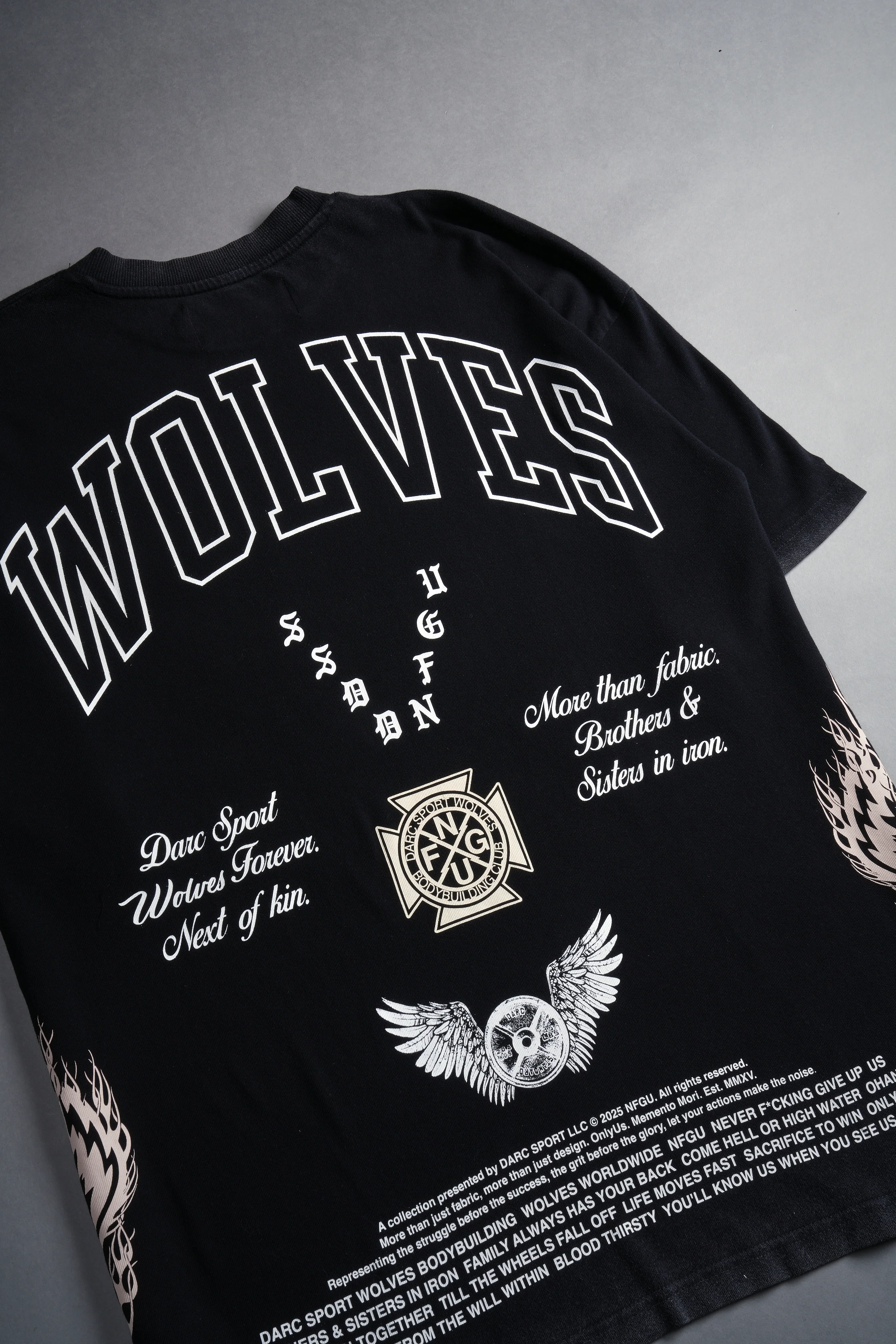 Our Lineage "Premium" Oversized Tee in Black - Image 6