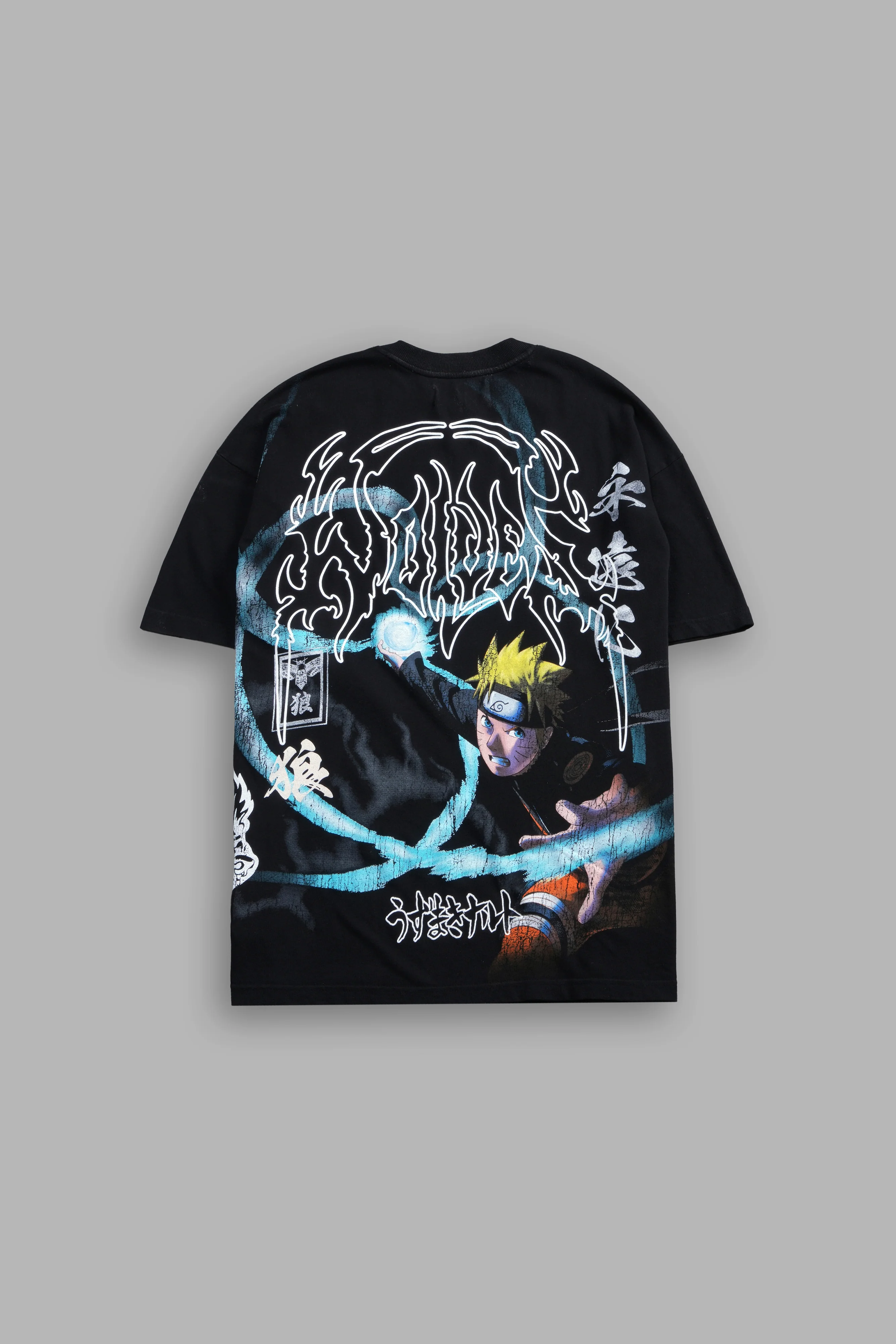 Rasengan Premium Oversized Tee in Black