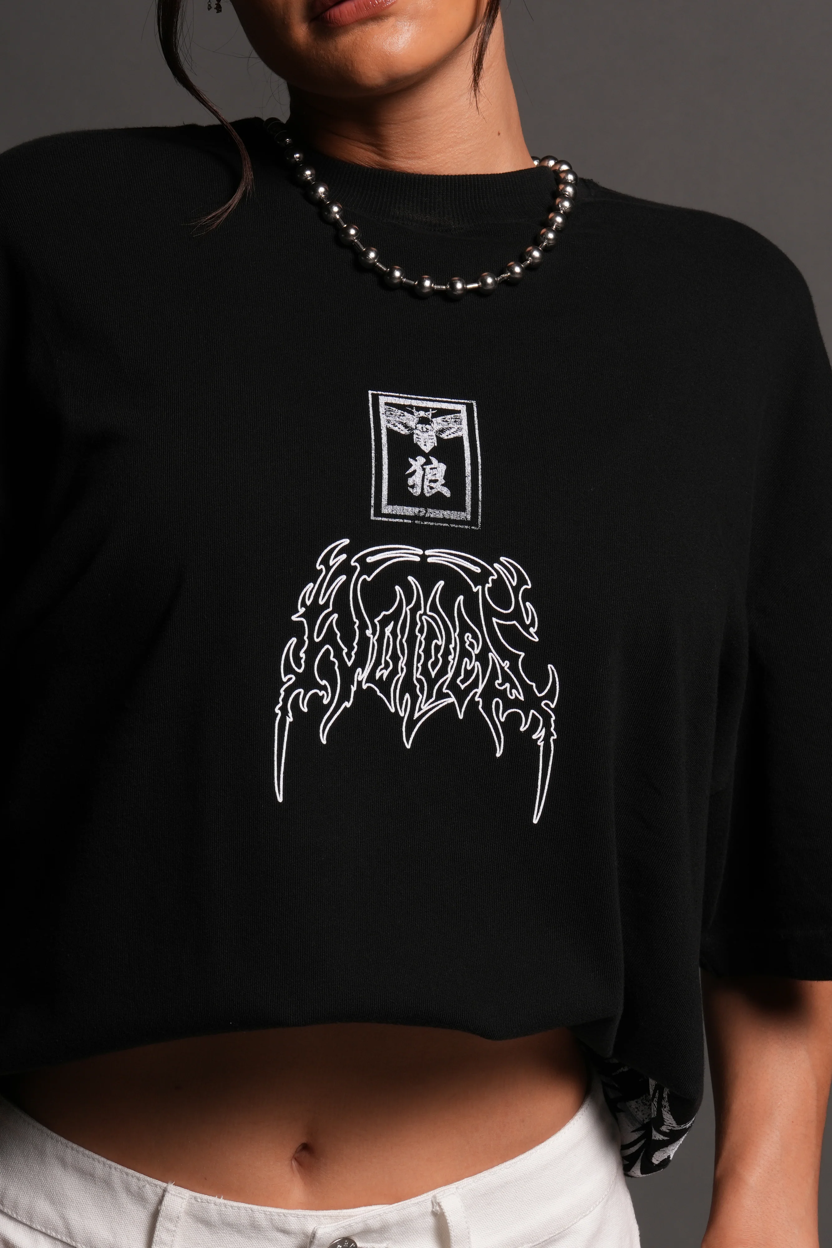 Rasengan Premium Oversized Tee in Black - Image 7