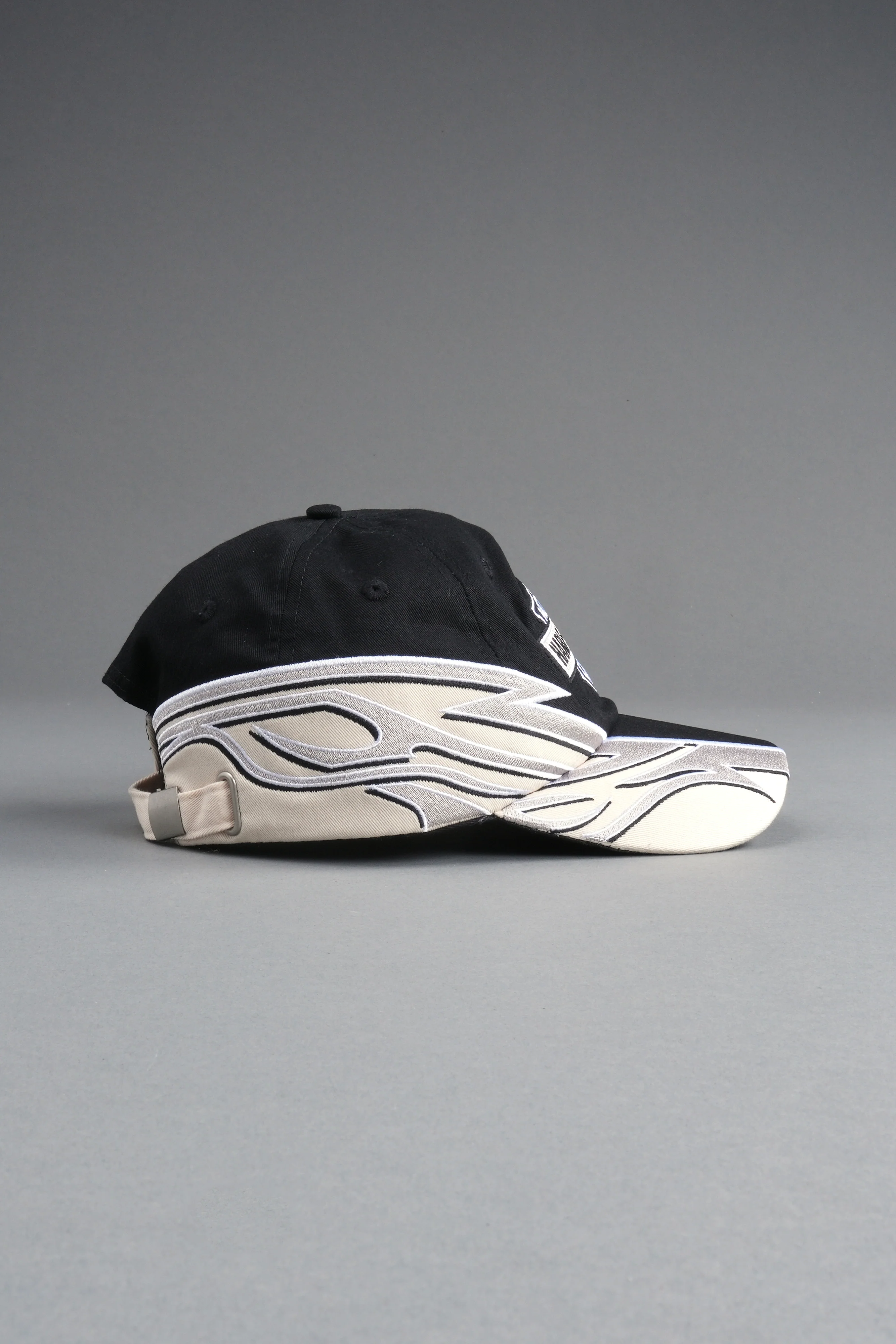 Real Recognize Real Dad Hat (V2) in Black/Cream - Image 8