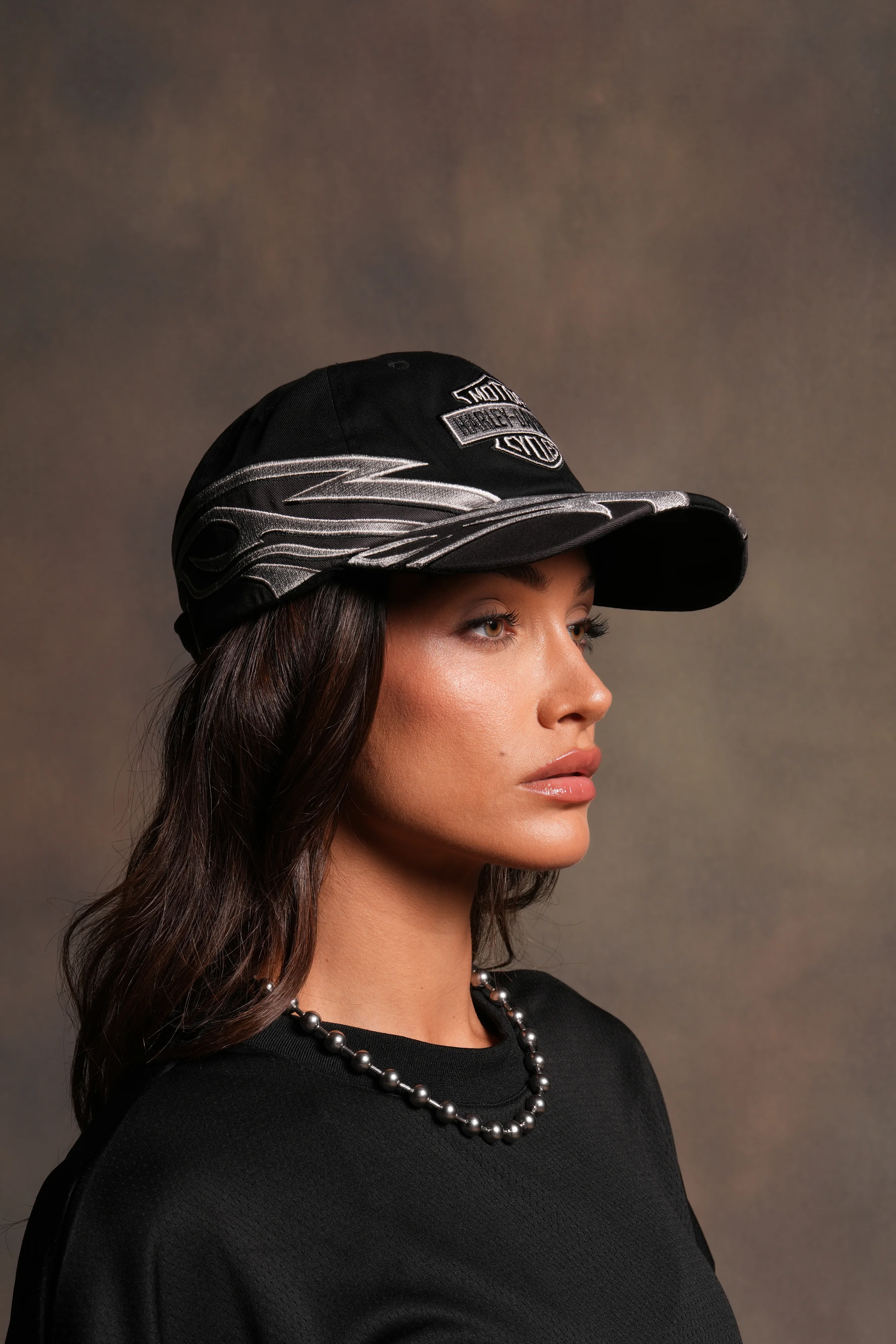Real Recognize Real Dad Hat (V2) in Black/Wolf Gray - Image 5